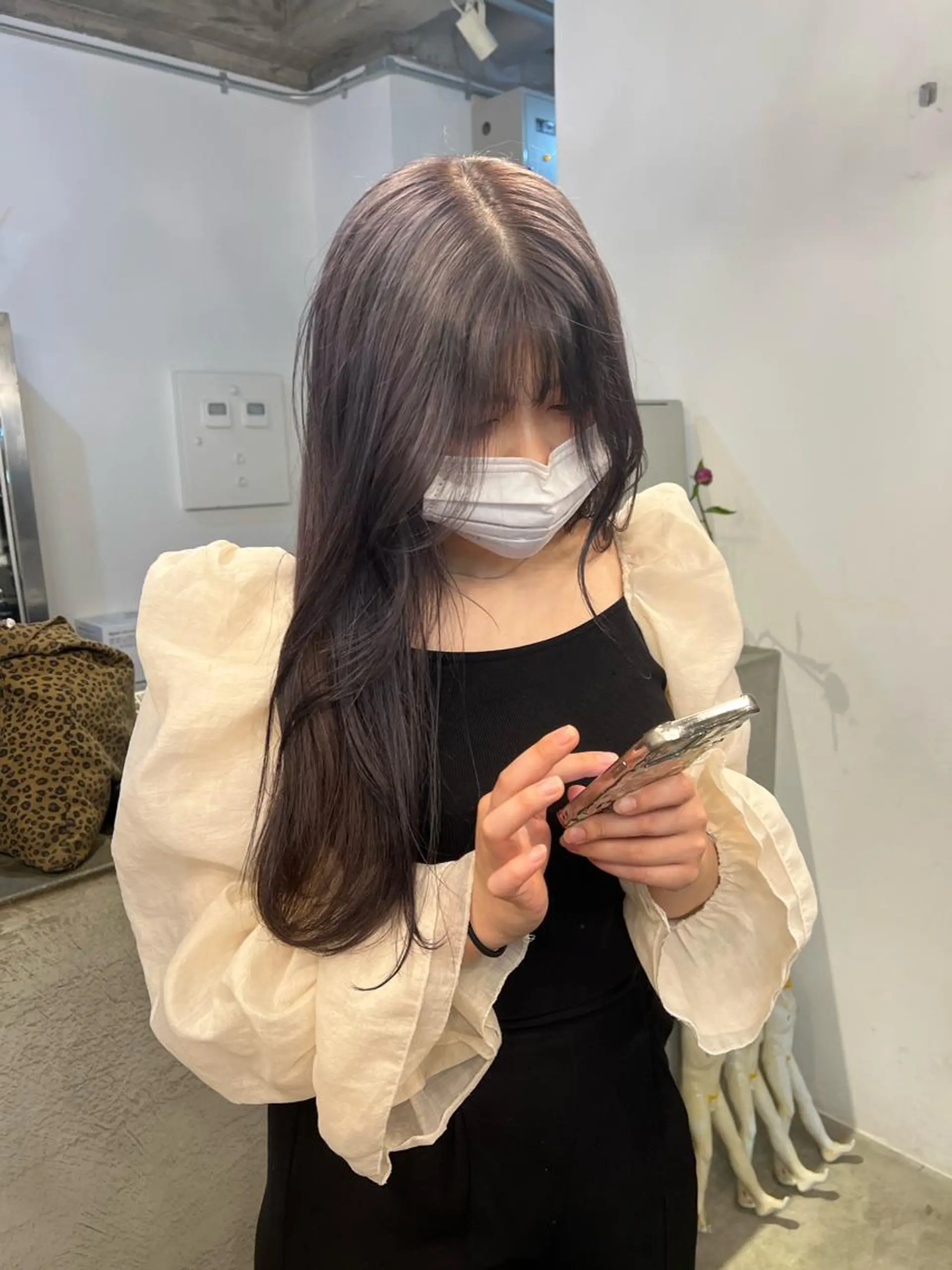 セミロング vixus mamiのヘアスタイル