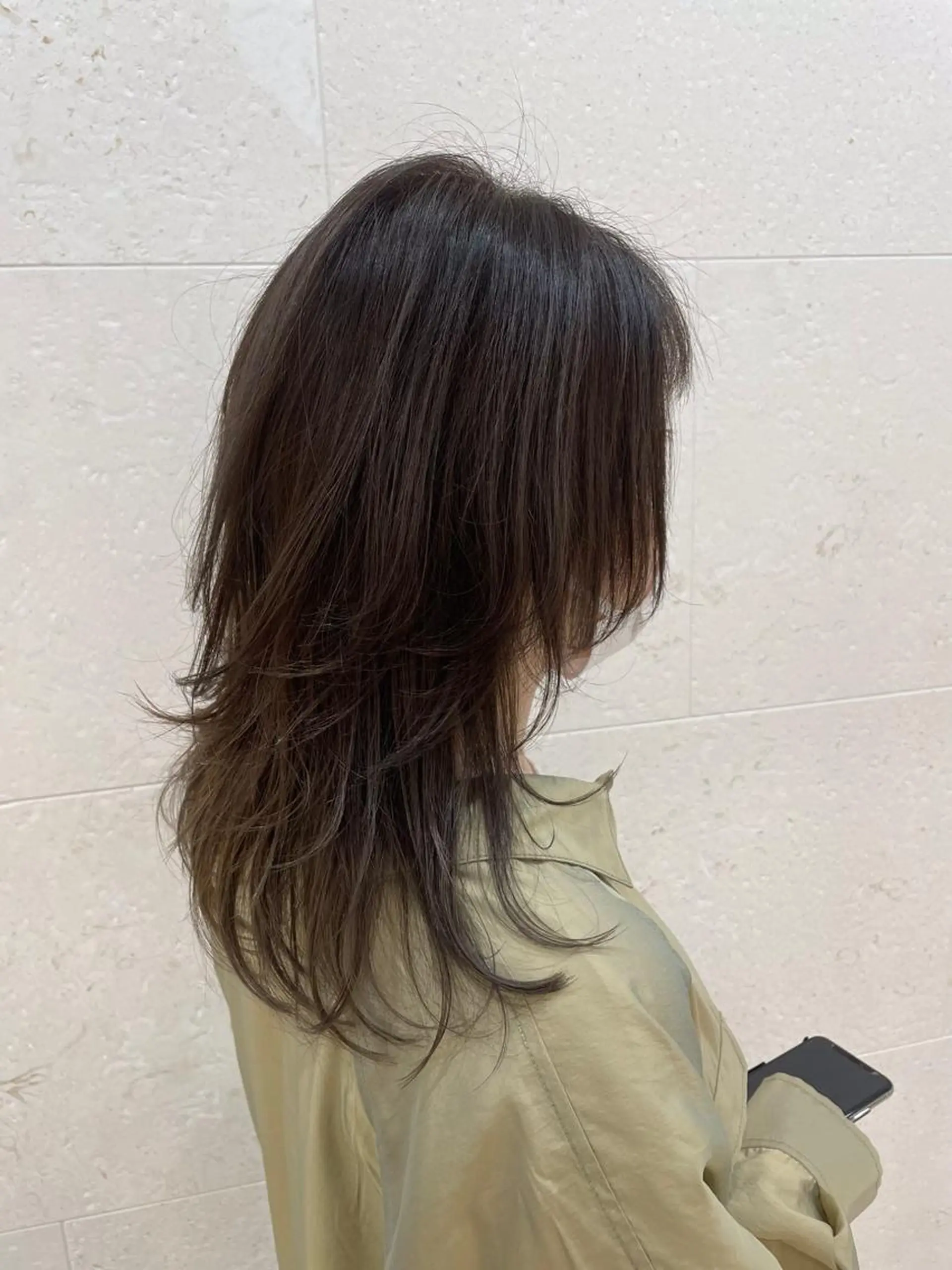 ロング カラー レイヤーカット カット ヘアカラー トリートメント 斉藤 貴也のヘアスタイル