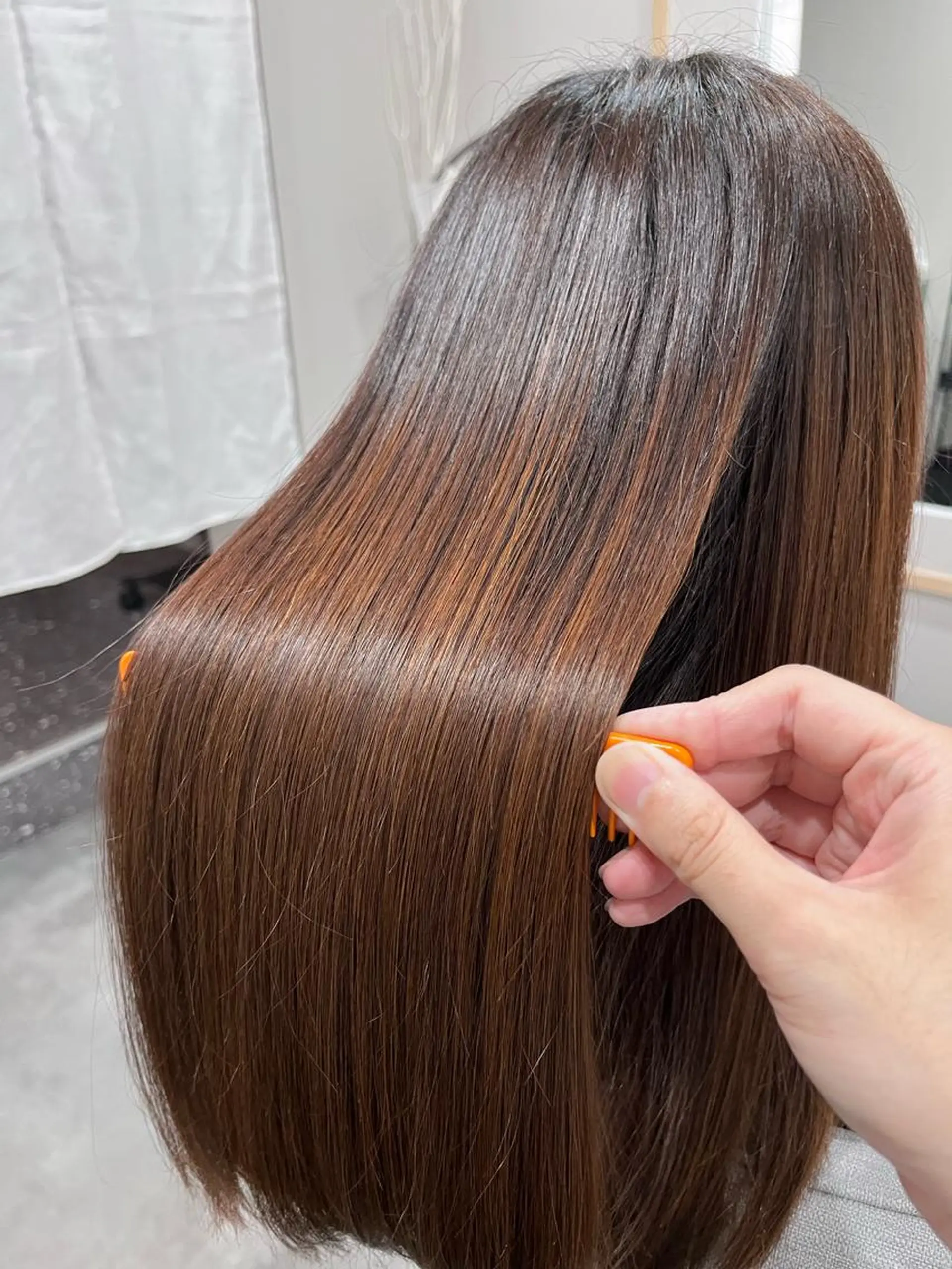 ロング カット ヘアカラー トリートメント liL hair lounge所属・liL  hair サトウリョウタのヘアスタイル