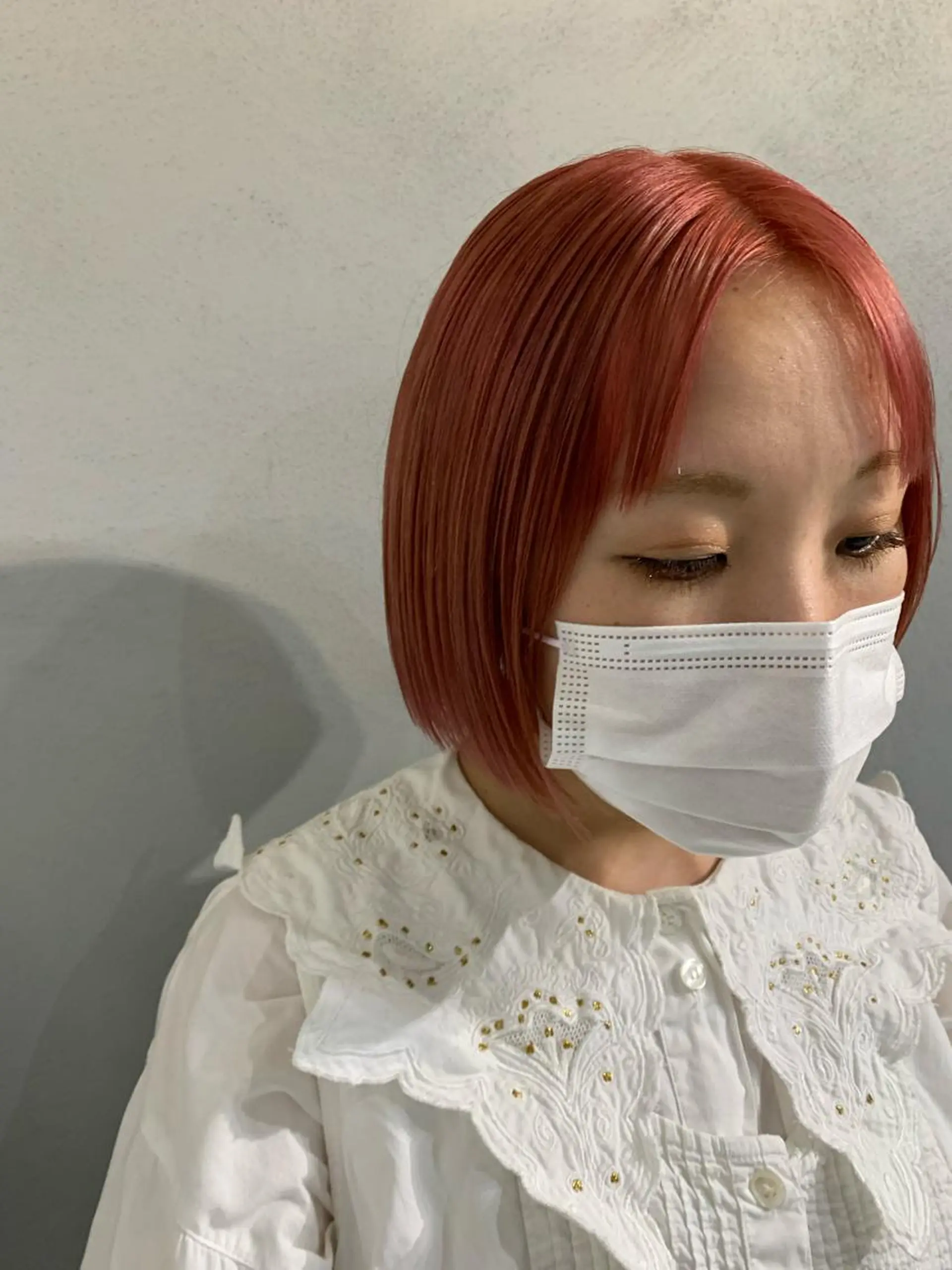 ショート ボブパーマコテ巻き風 パーマNo1深江秀平のヘアスタイル