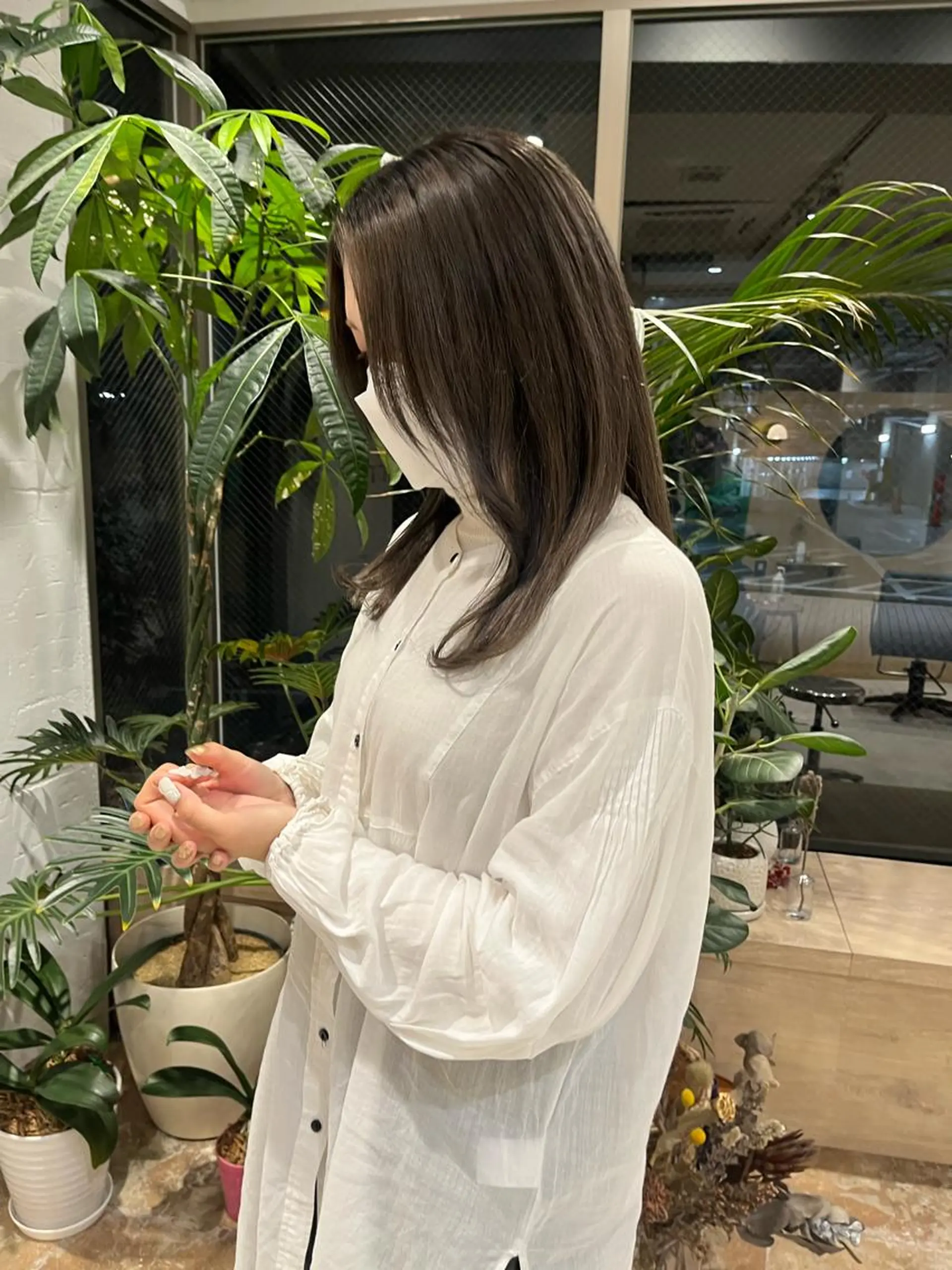 ミディアム カラー 🦖ミニボブ/ボブ /MOEKA🦕のヘアスタイル