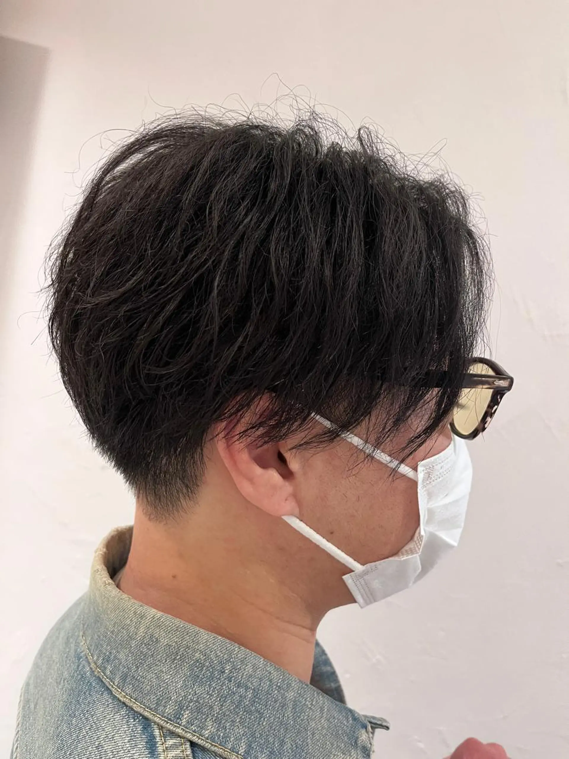 ショート 前下がりボブ ボブ ツイストパーマ カット パーマ トリートメント 美容室stadium 横田ジュンコのヘアスタイル