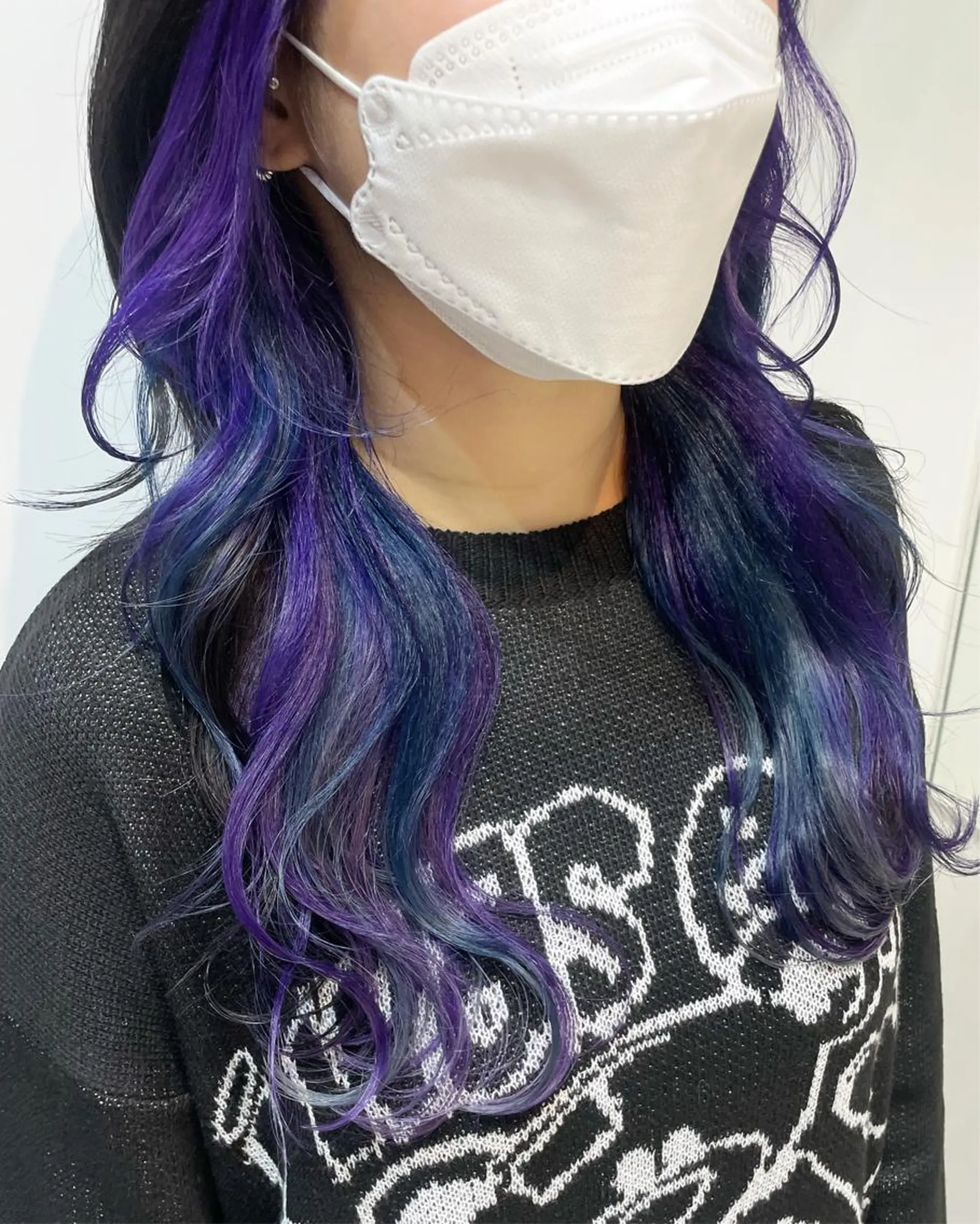 ロング カラー ユニコーンカラー 女性リピ90%🍨 🩷佐藤みずきのヘアスタイル