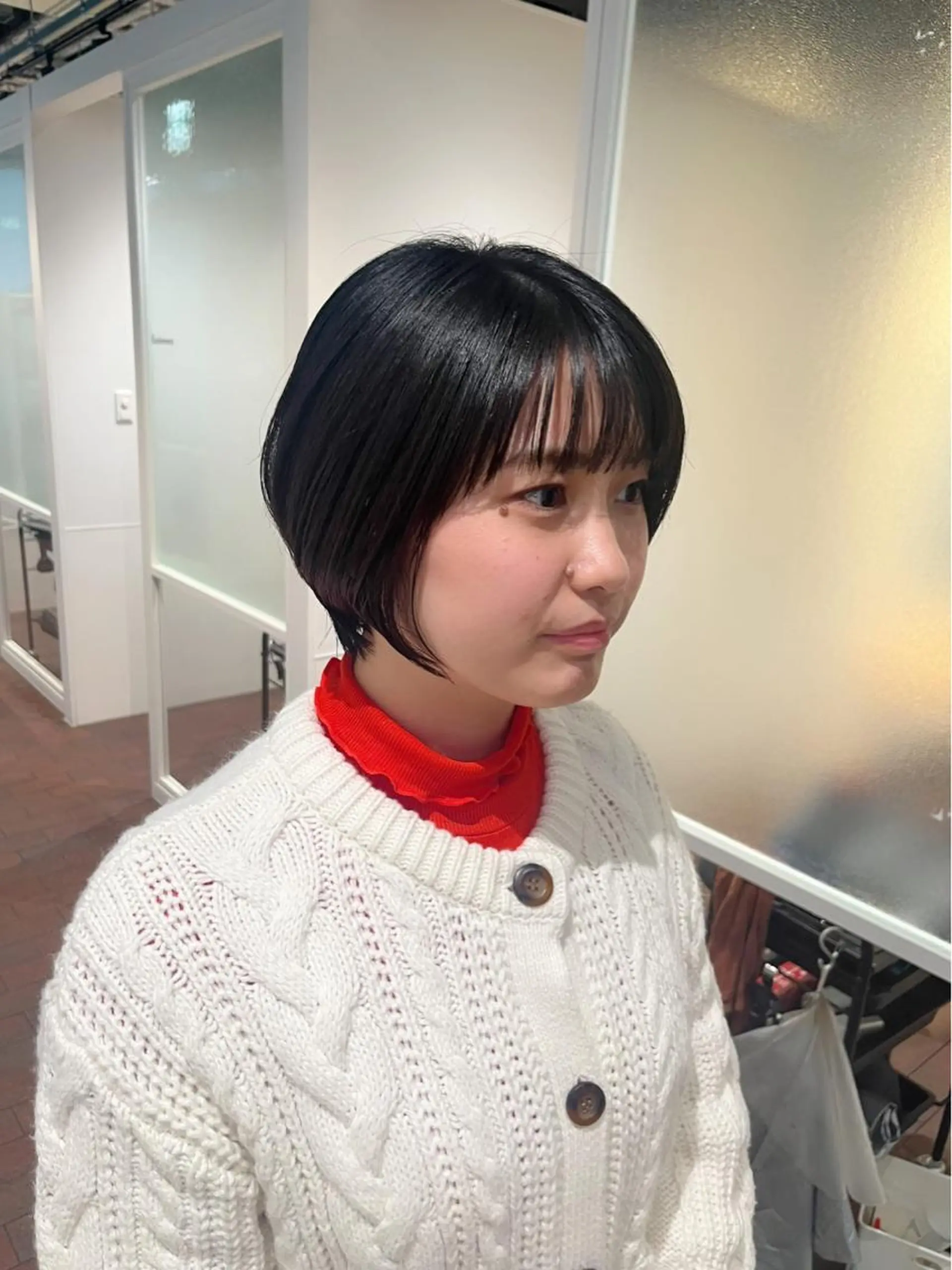 ショート ショートヘア マンツーマン 縮毛矯正/マユコのヘアスタイル