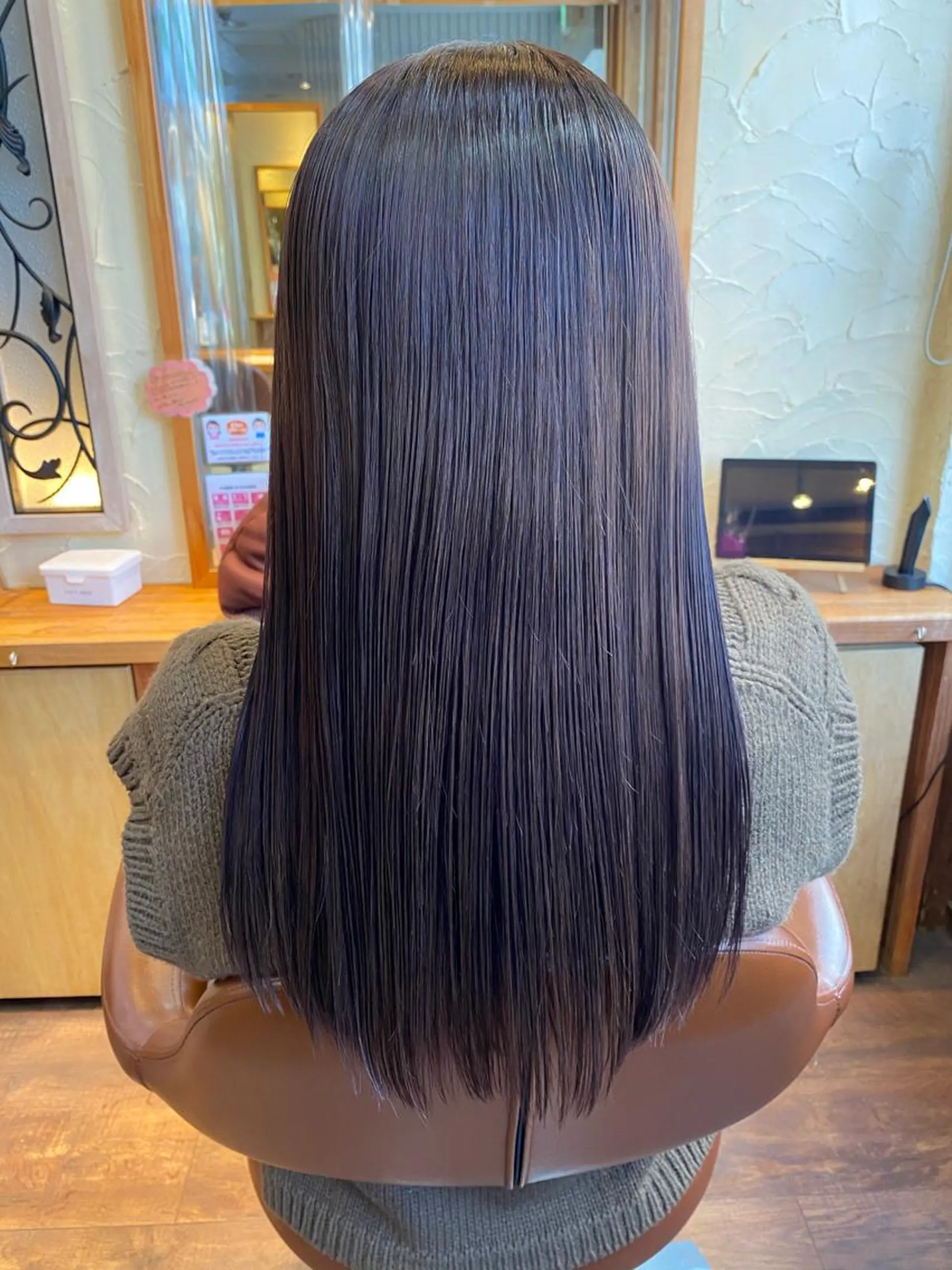 ロング カラー パーマ ヘアアレンジ メンズ キッズ ネイル マツエク・マツパ ベージュカラー 透明感カラー 🌈髪質改善・美髪矯 正・平野瀬乃🌈のヘアスタイル