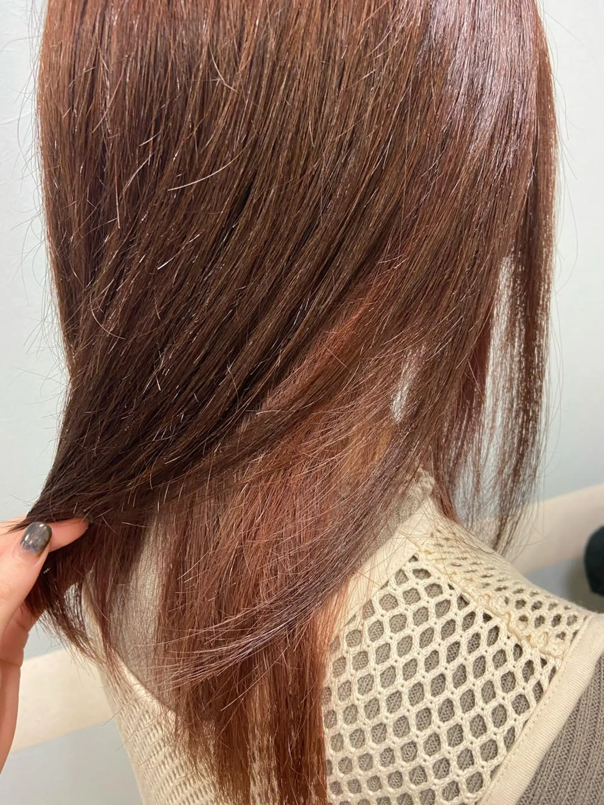 カラー Lepps れいなのヘアスタイル