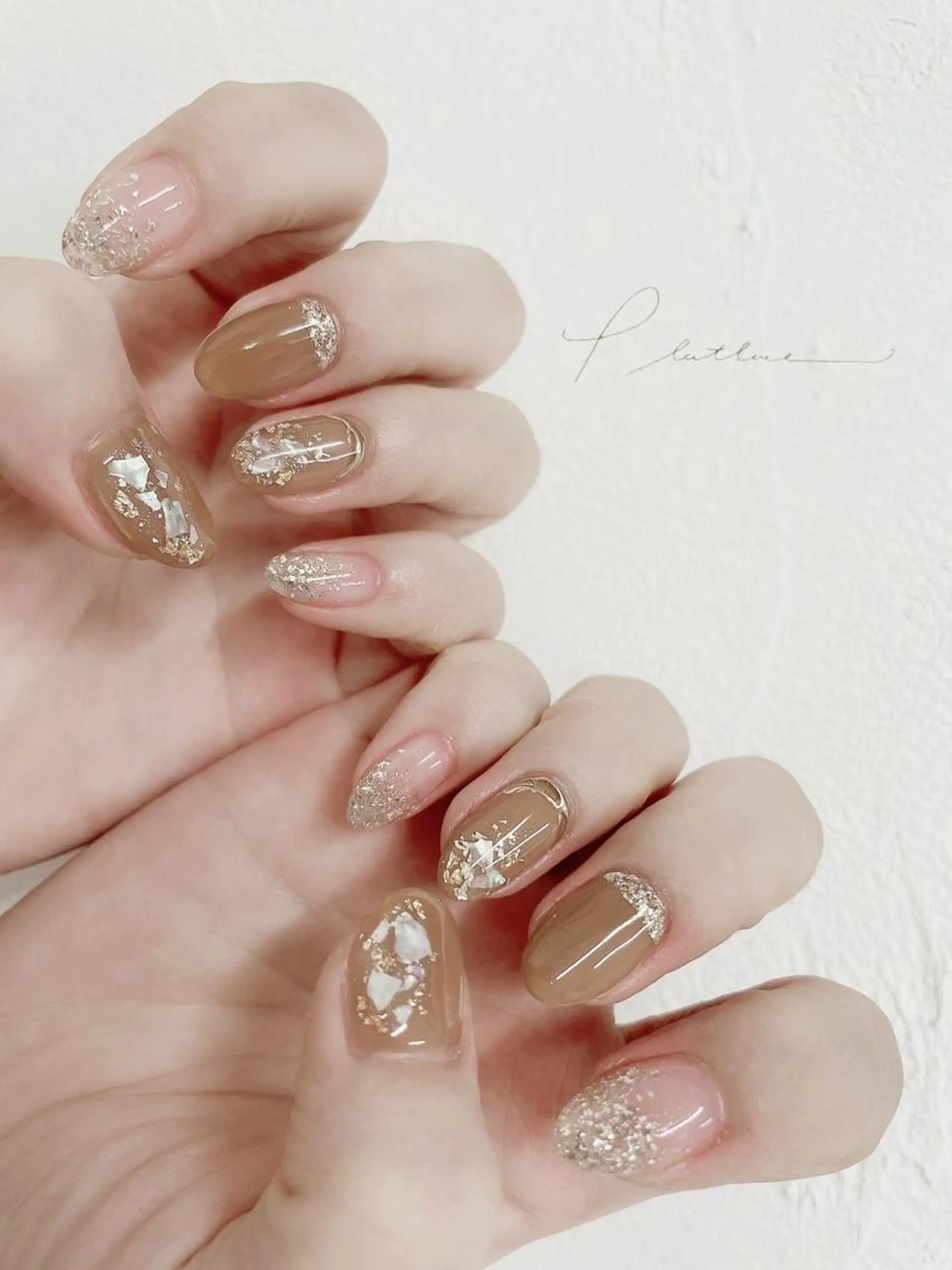 ネイル ニュアンスネイル Platluce. ERIのネイルデザイン