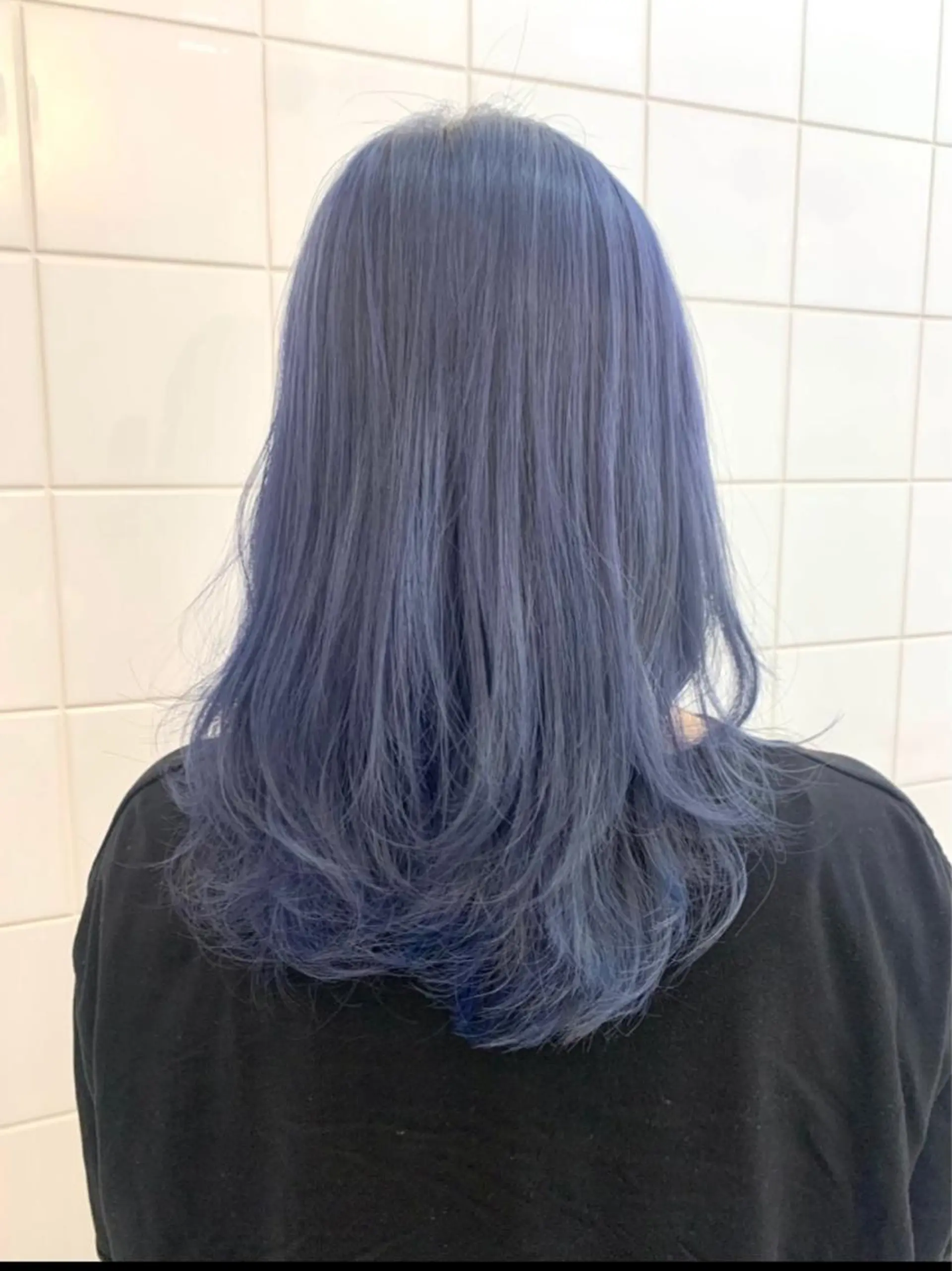 セミロング カラー ヘアアレンジ 🧨ブリーチー×ボブ レイヤー💎じゅえるのヘアスタイル