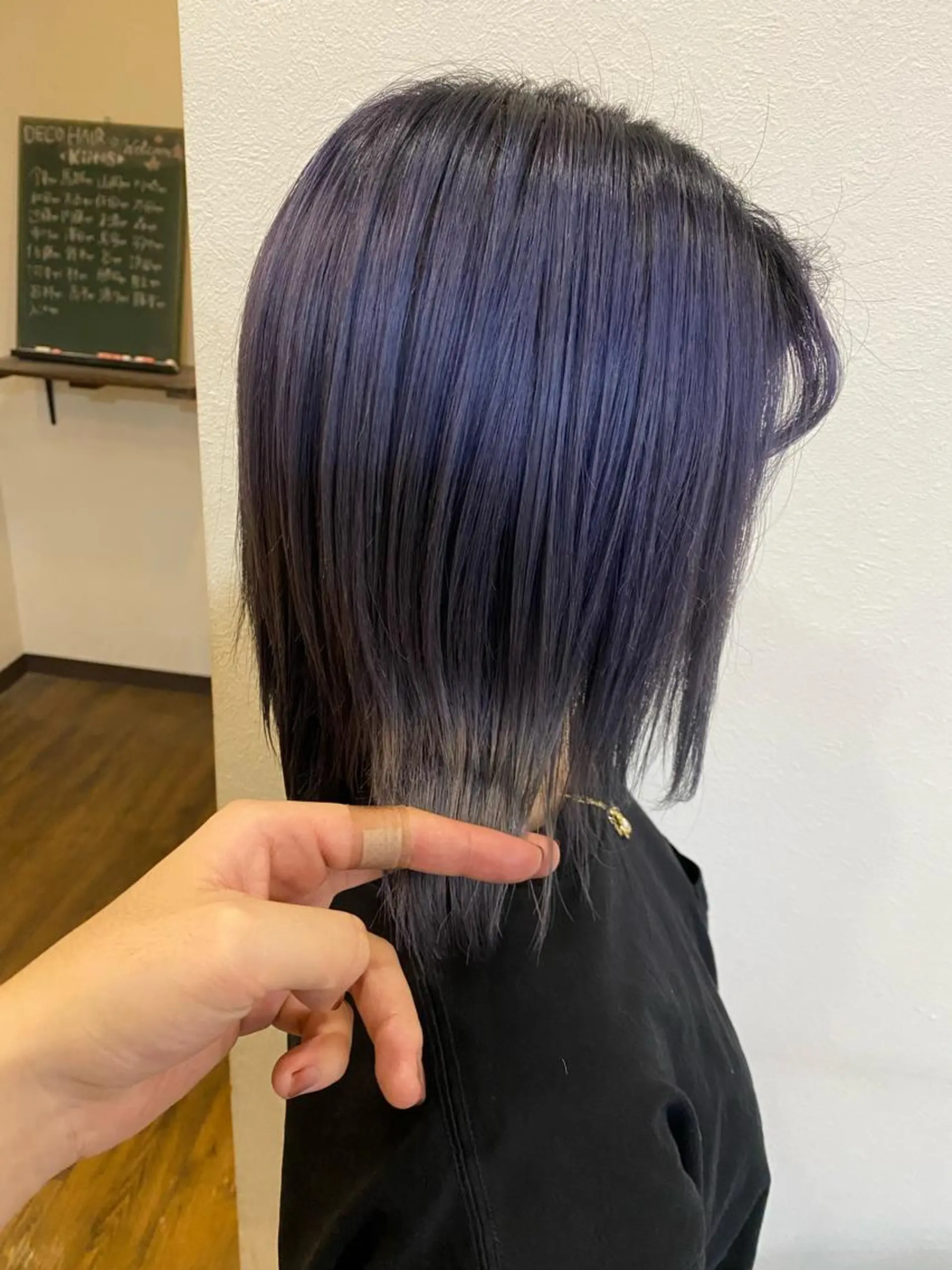 カラー ブリーチカラー よねだまことのヘアスタイル