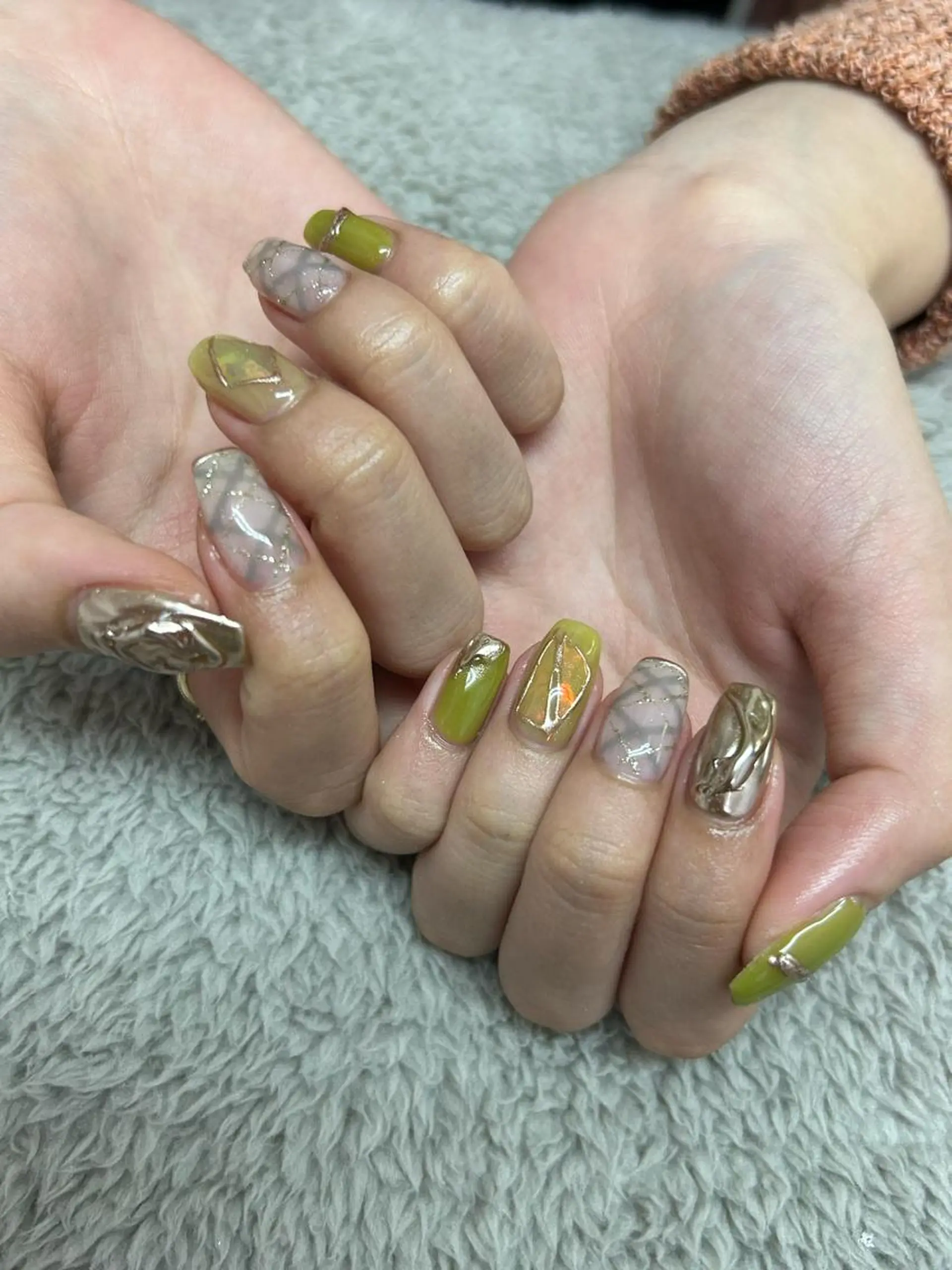 ネイル マツエク・マツパ brilliant s.kのネイルデザイン