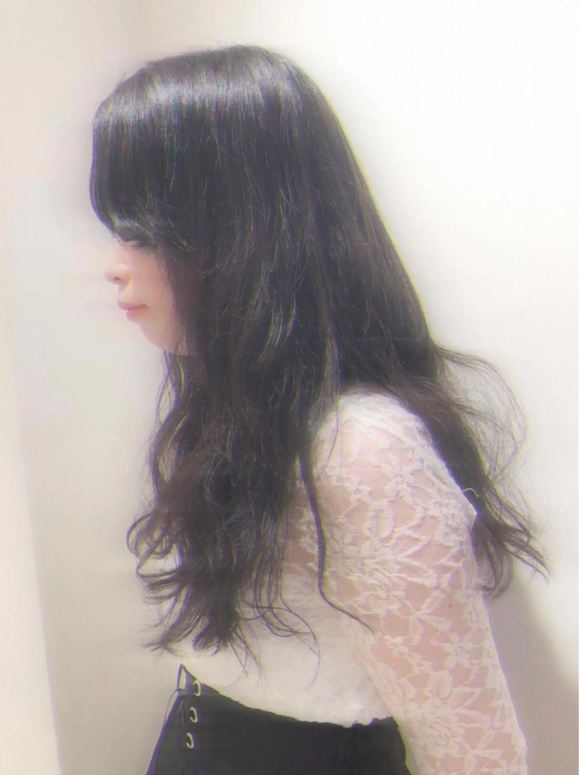 ミディアム パーマ 早田 遥 🍊.のヘアスタイル