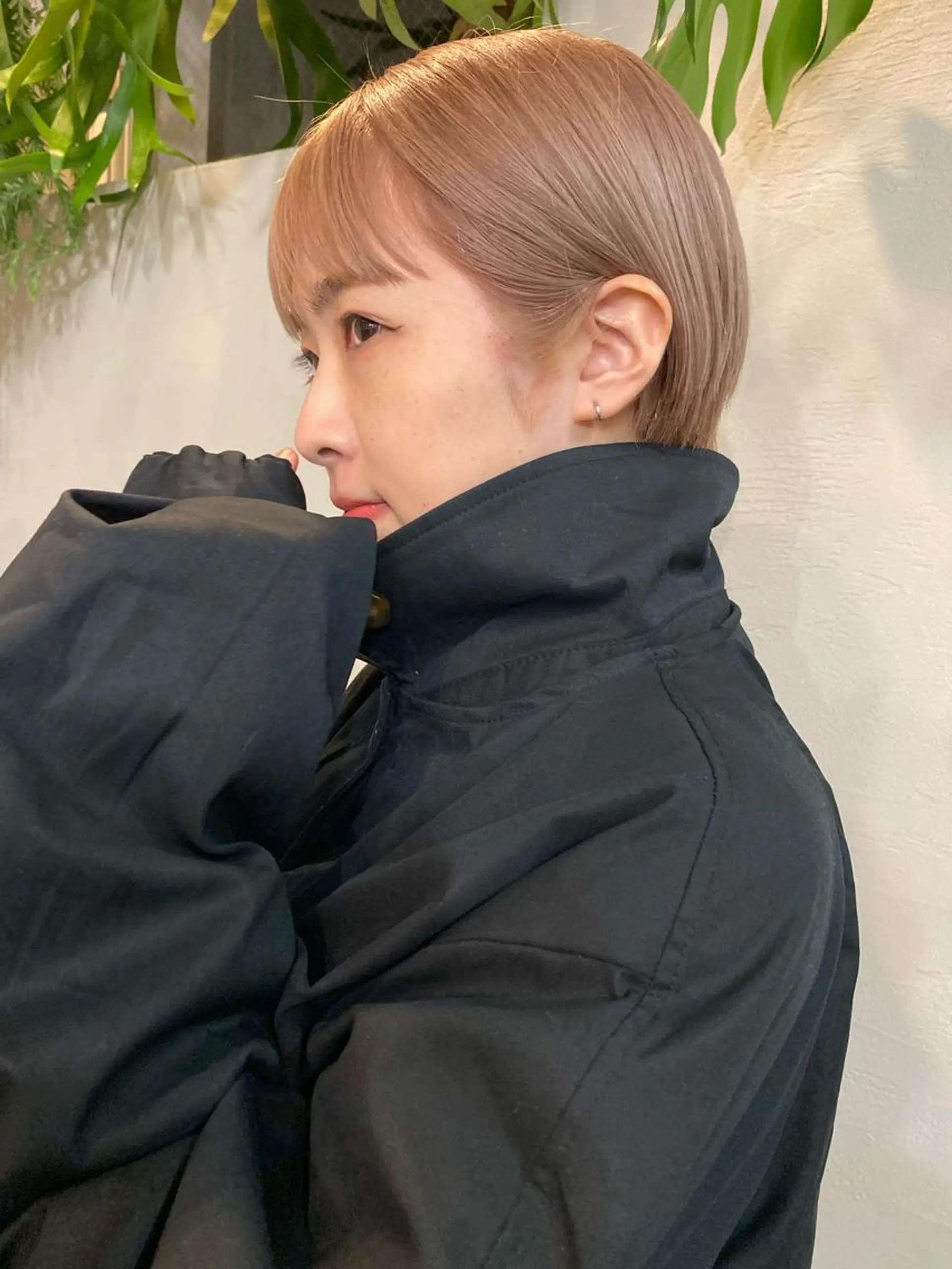 ショート カラー ブリーチ ブロンド ホワイトブロンド ヘアカラー なぎ🌿.∘[ボブ, ニュアンスカラー]のヘアスタイル