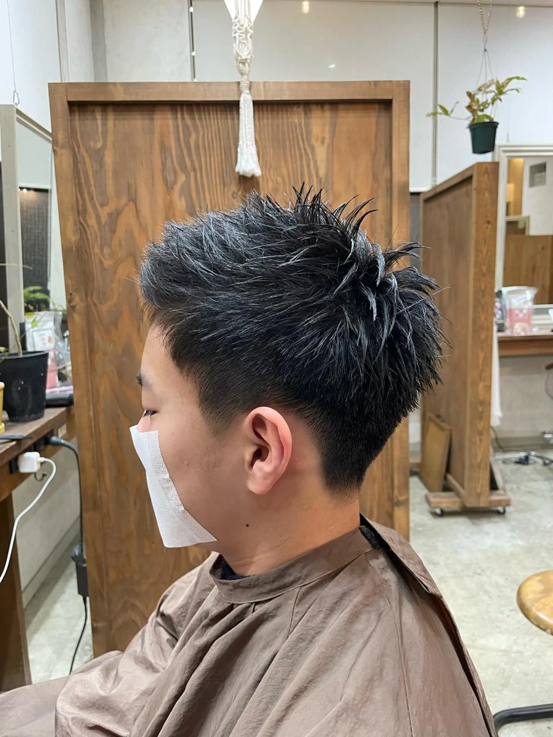 ショート メンズ キッズ lanugo 越打　優のヘアスタイル