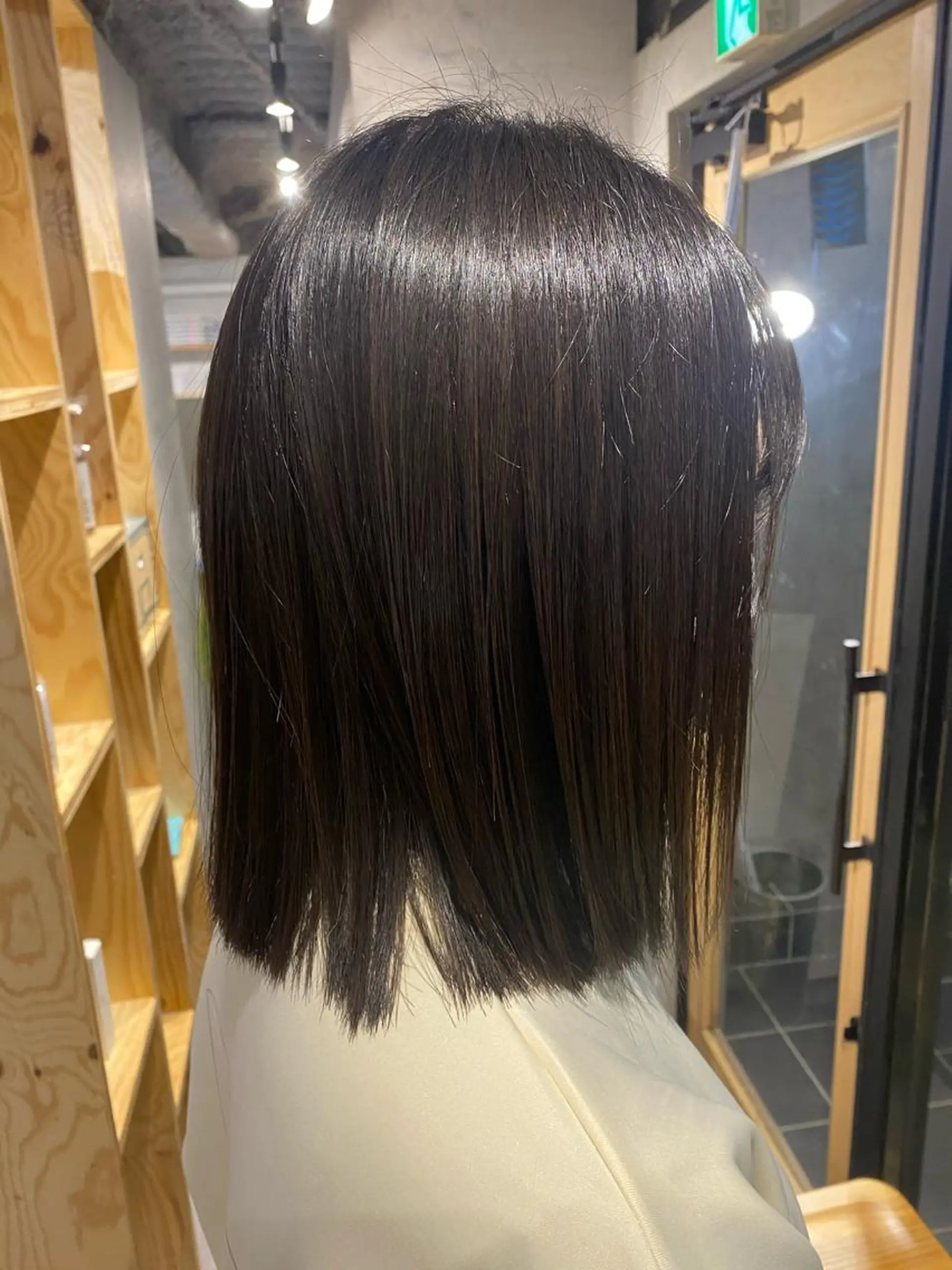 ミディアム パーマ 縮毛矯正 Sia中野新橋　店長 田中　優莉乃のヘアスタイル