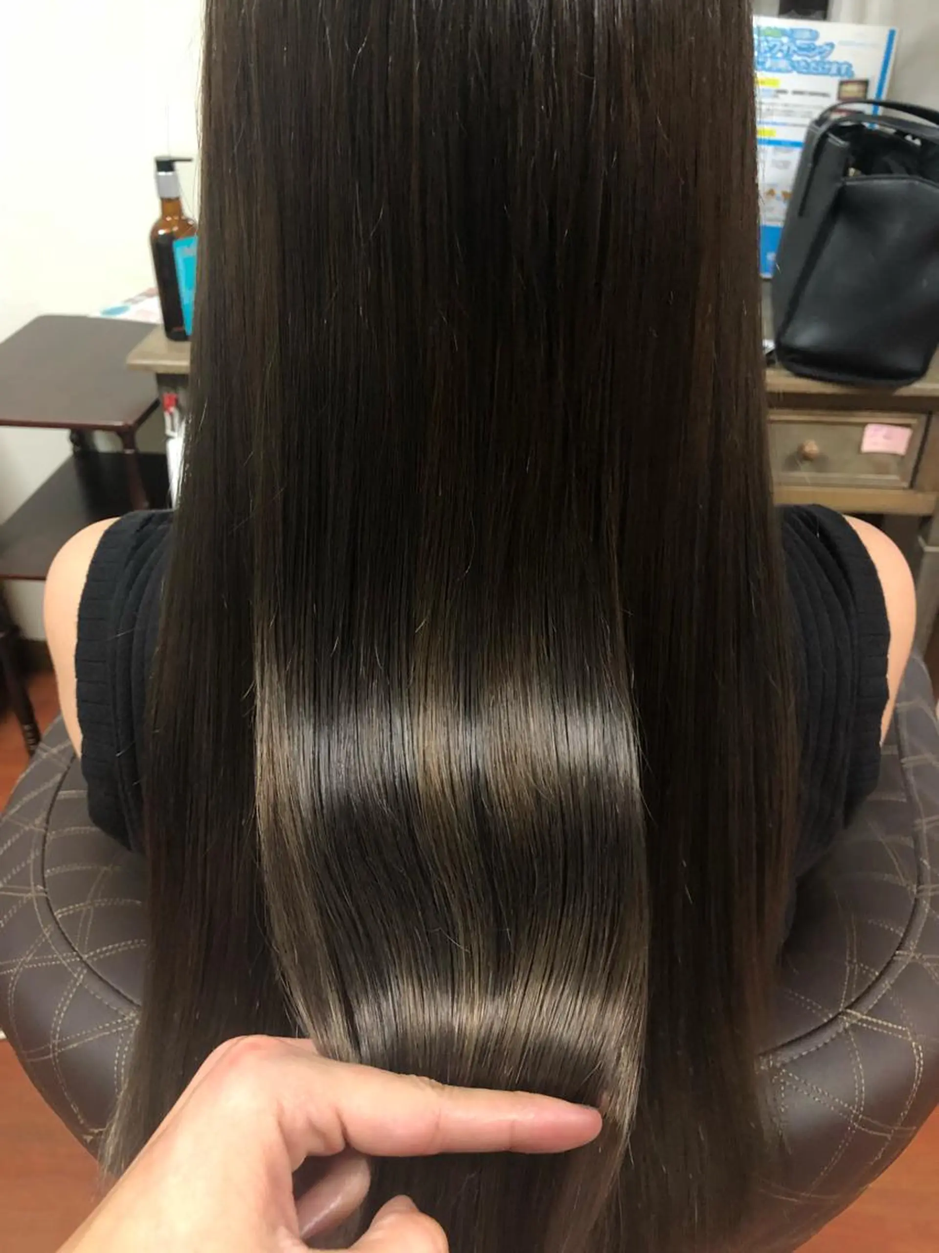 ロング カラー 髪質改善 ロング トリートメント 是枝 さくらのヘアスタイル