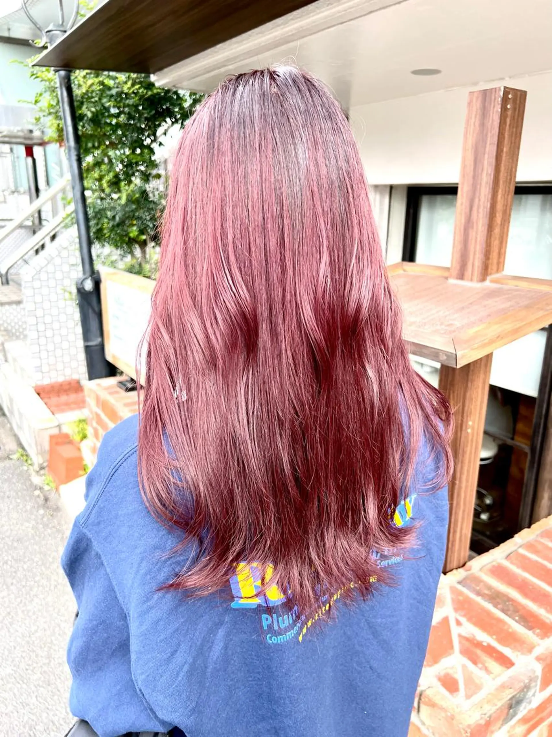 ロング カラー ブリーチ ケアブリーチ ダブルカラー ハイライトカラー イルミナカラー ✂︎透明感カラー特化 /日和優真✂︎のヘアスタイル