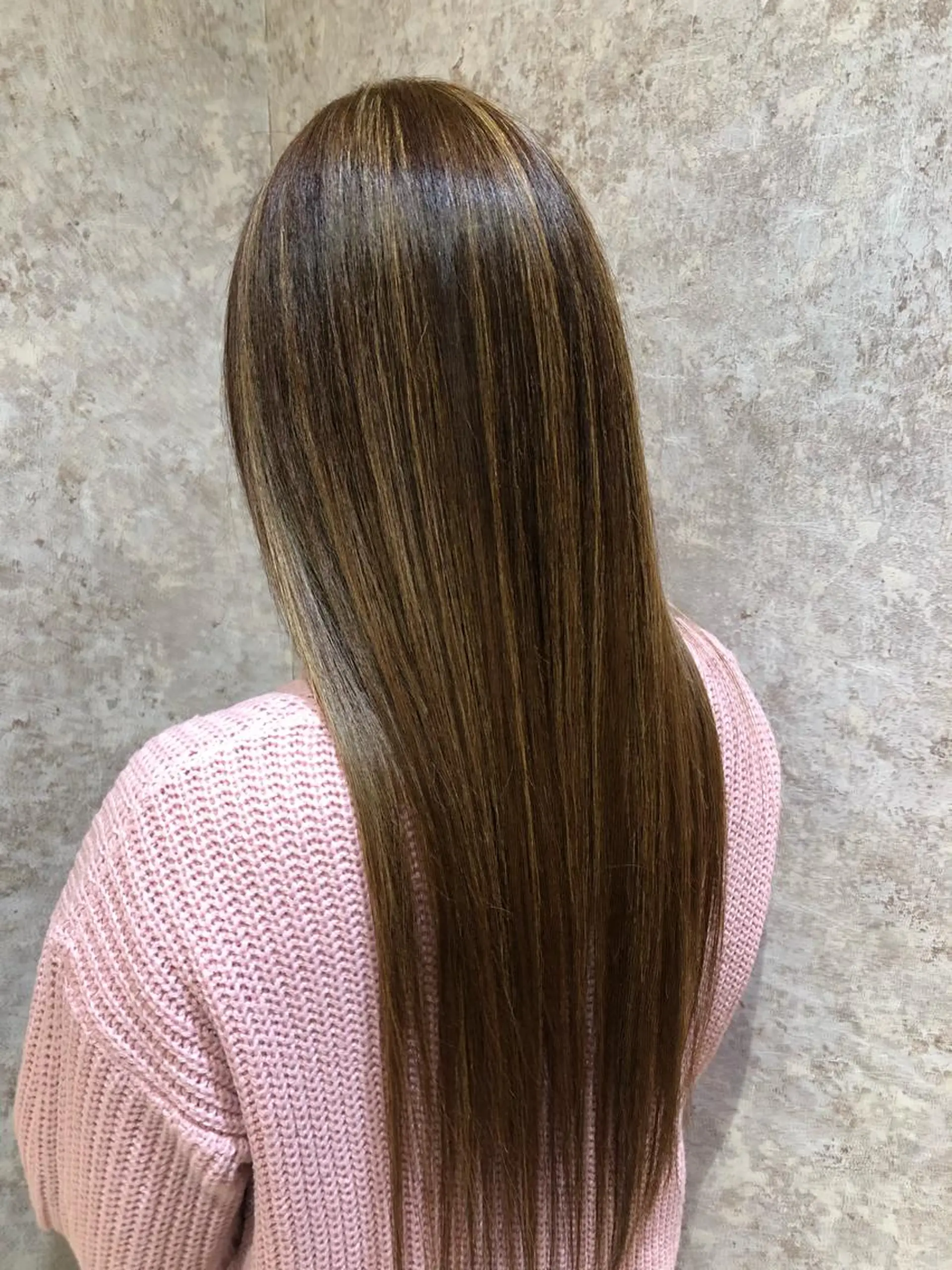 ロング カット 縮毛矯正 杉田 一浩のヘアスタイル