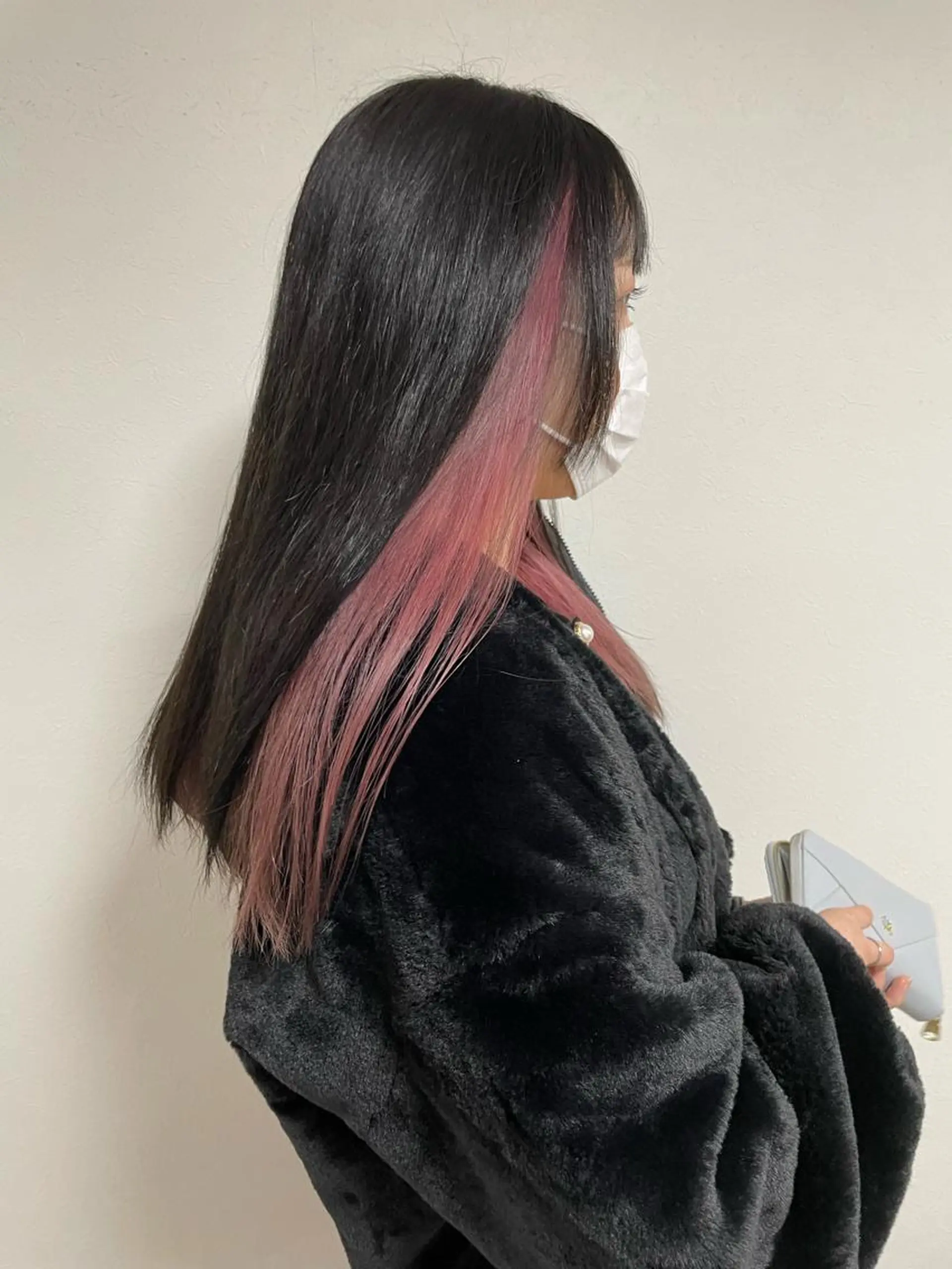 カラー インナーカラー ピンクカラー 艶髪カラー& トリートメント　松村のヘアスタイル