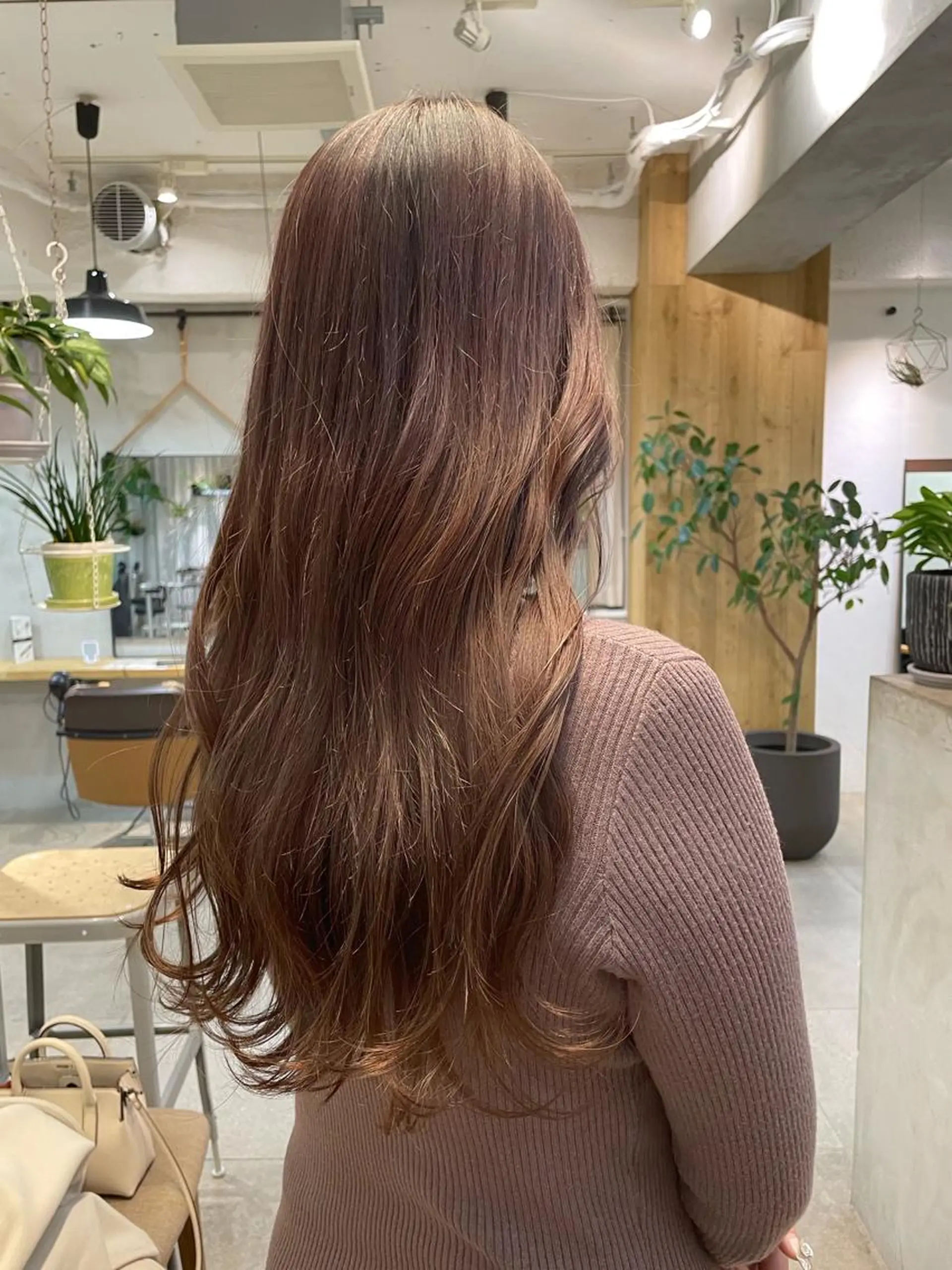 ロング カラー REINA☁️透明感 カラー/ぷつっと♡のヘアスタイル