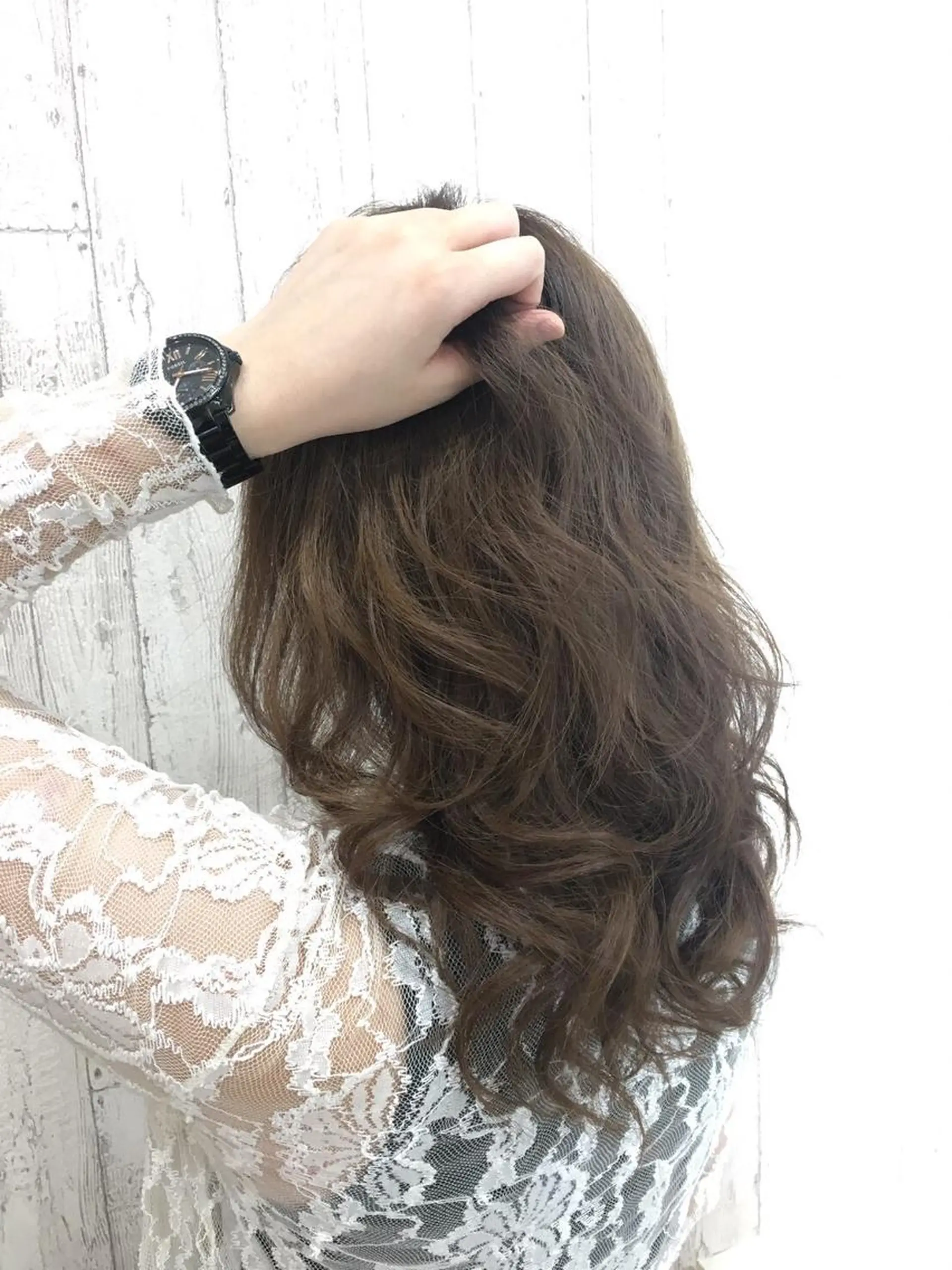 ロング チビ編み込みエクステ シールEXどぅ〜すのヘアスタイル