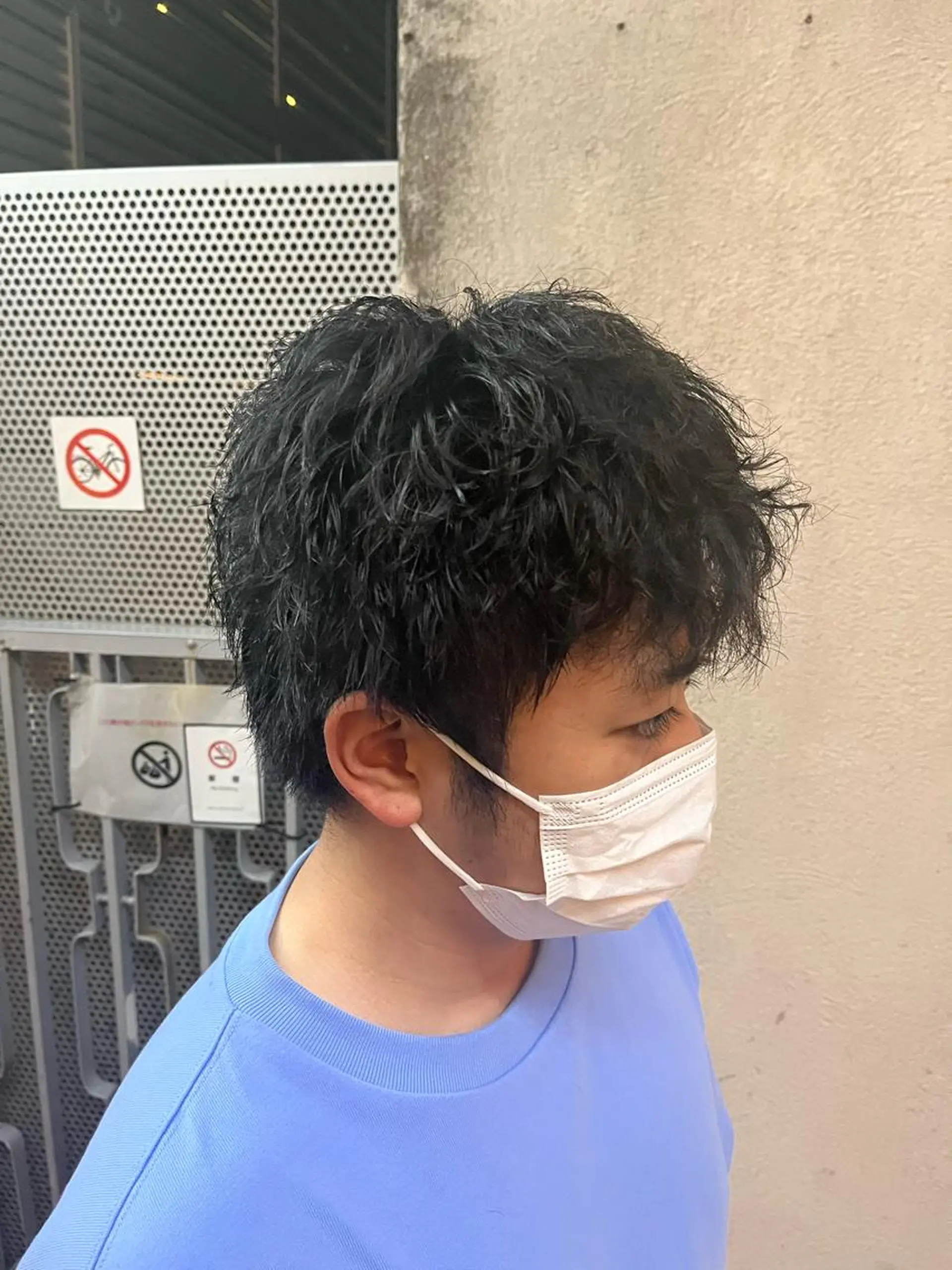 ショート パーマ メンズ 🏆メンズヘア特化 🥇代表りんぺーのヘアスタイル