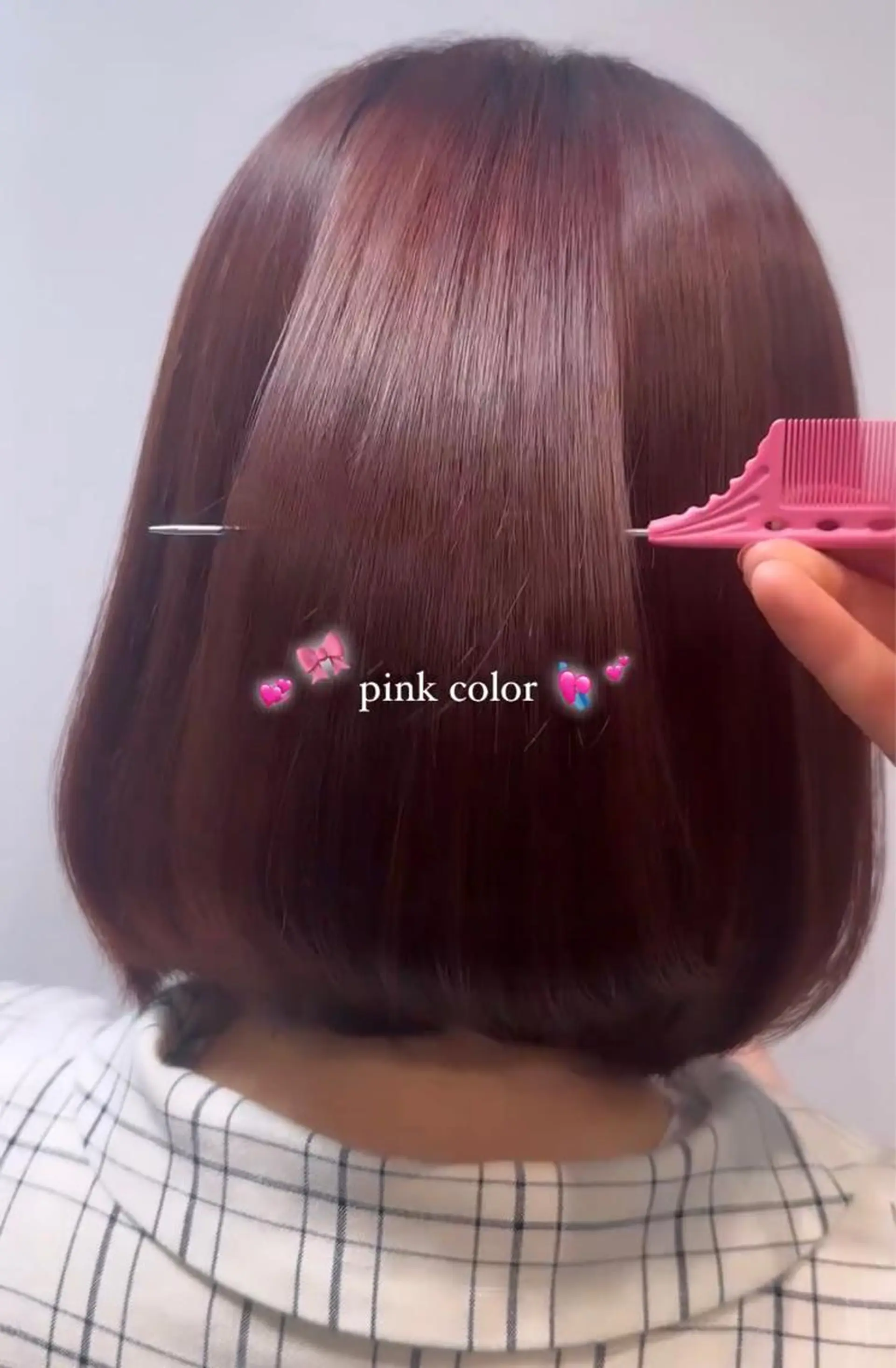 カラー ブリーチ ブリーチなしカラー ピンクカラー natsumi♡/ nene副店長のヘアスタイル