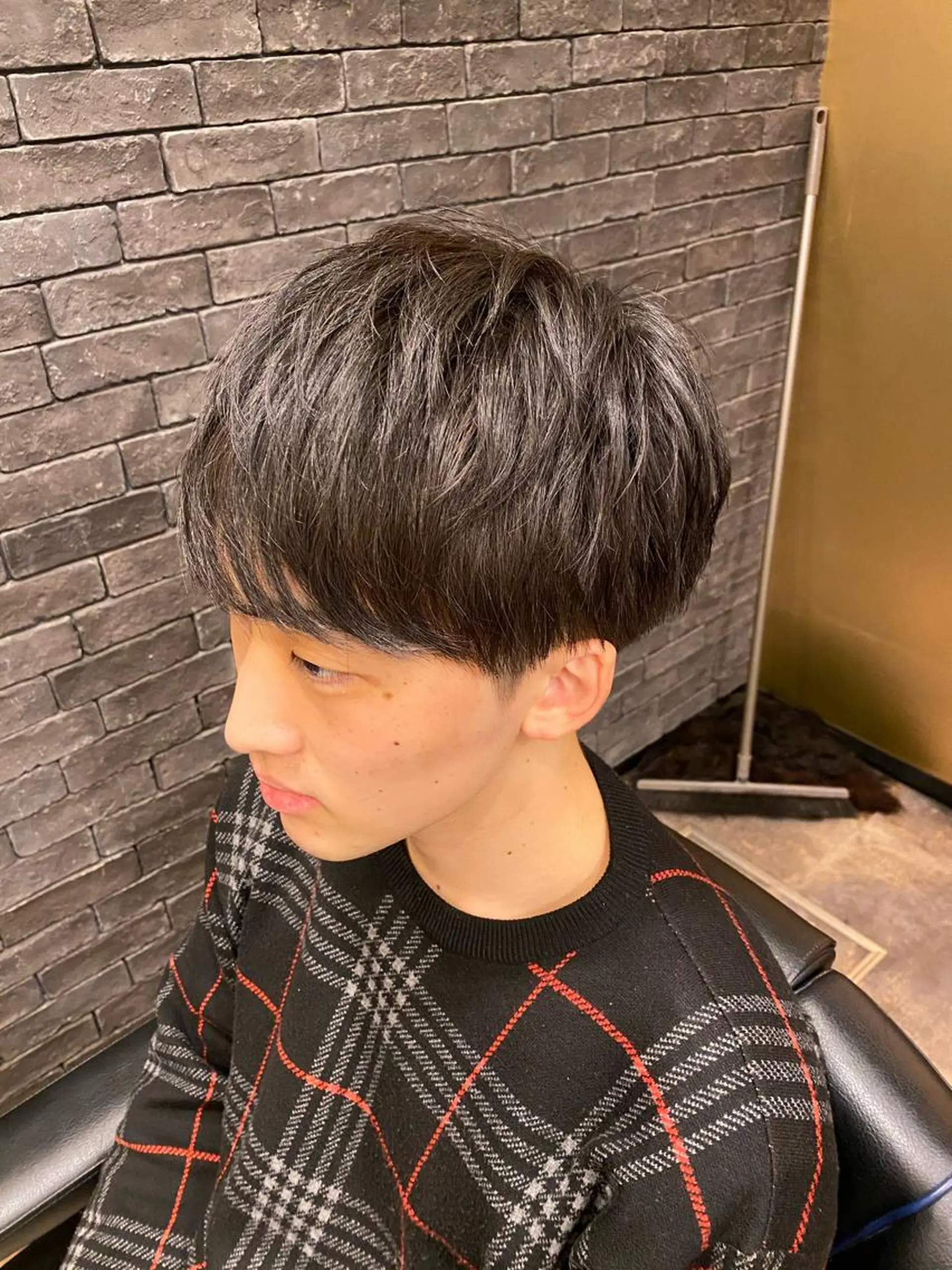 ミディアム 🌟夜から通える🌟 メンズ専門店長RENのヘアスタイル