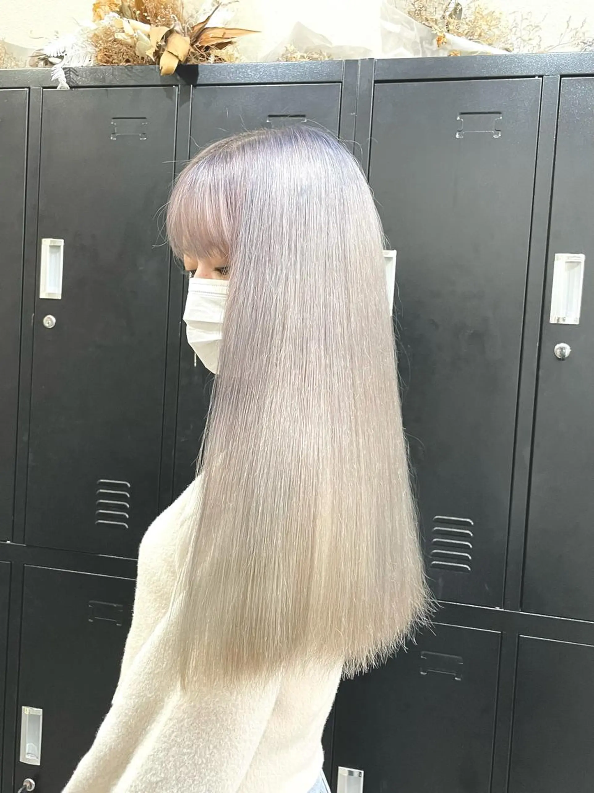 ミディアム カラー パーマ ヘアアレンジ メンズ キッズ ネイル マツエク・マツパ メンズバレイヤージュ メンズブリーチ メンズハイライト メンズインナーカラー メンズ韓国風 切りっぱなしヘアボブ ミディアムヘアRYOのヘアスタイル
