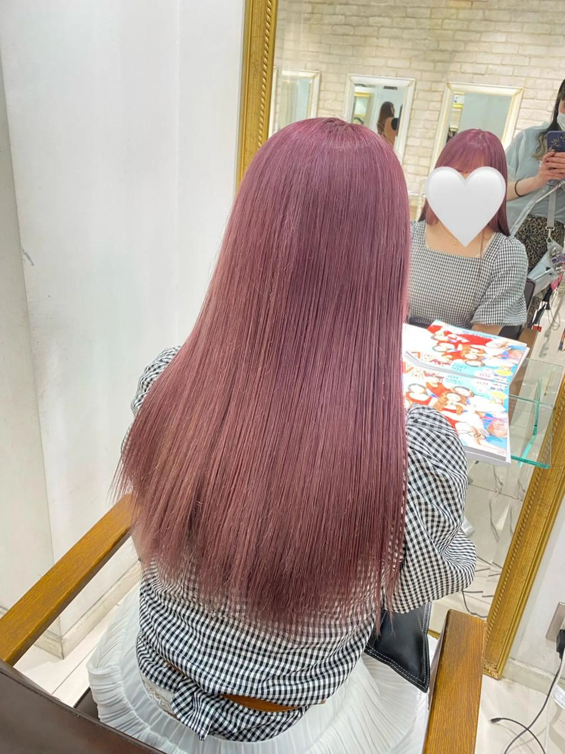 ロング カラー 透明感カラー 古山 結季🌙🖤のヘアスタイル