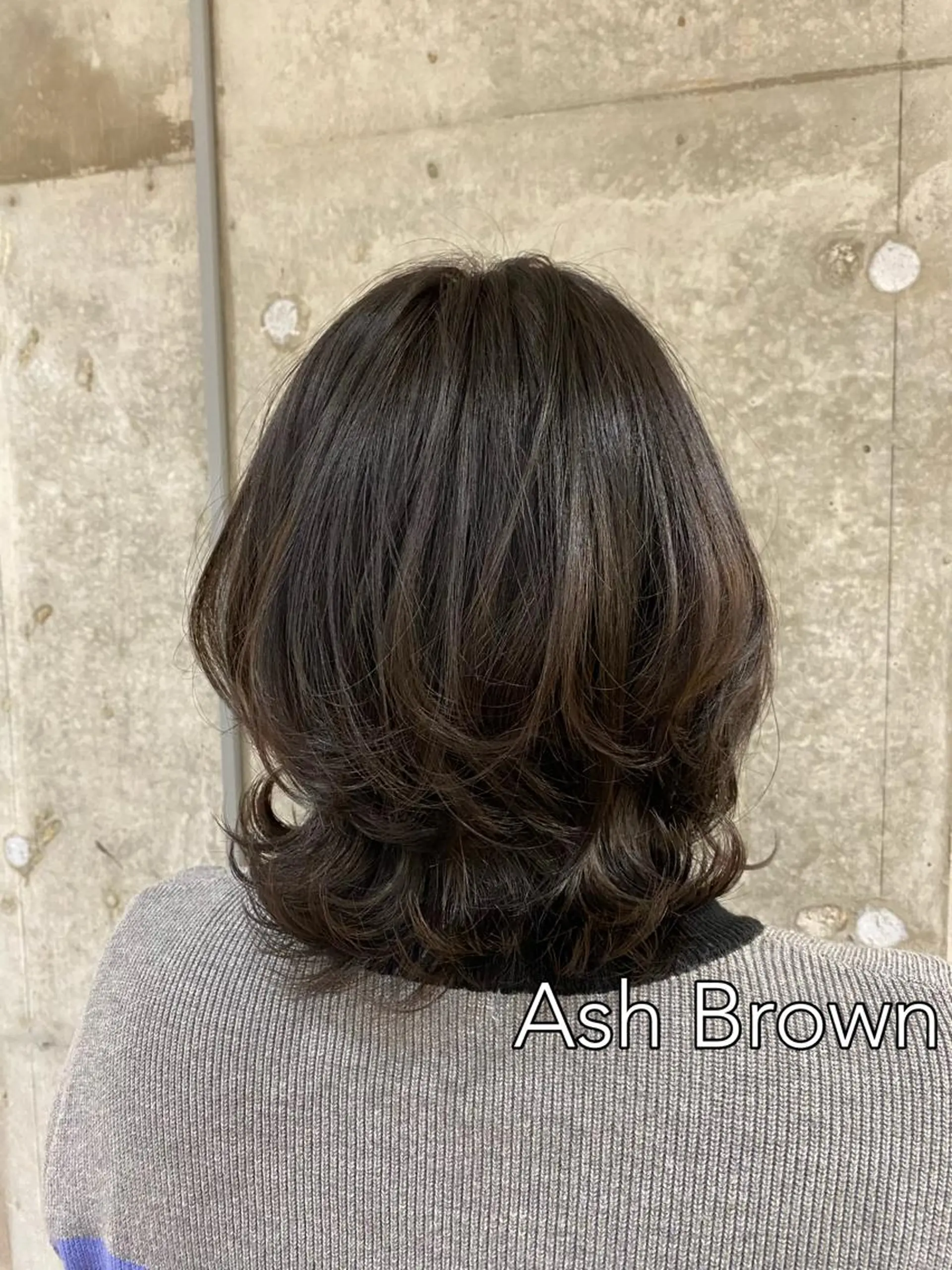 ショート アッシュ アッシュブラウン 齋藤 椋哉のヘアスタイル