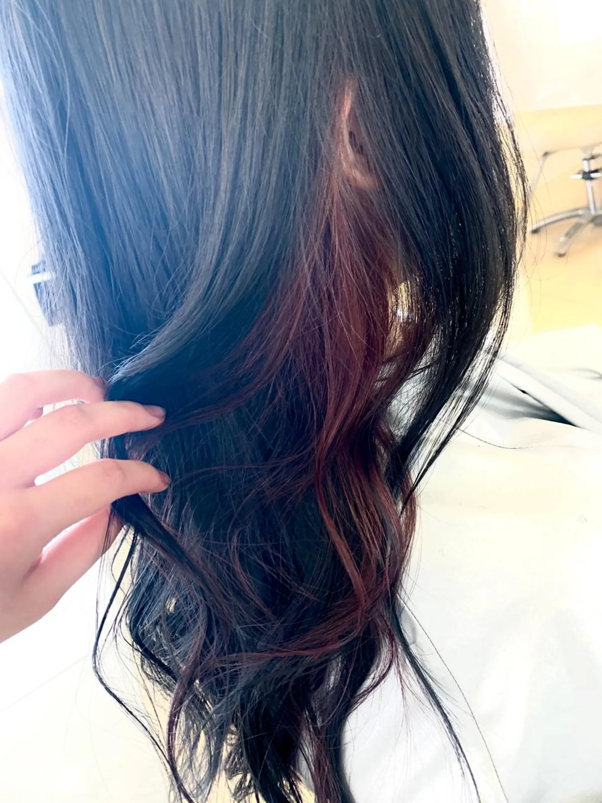 ロング 田中 美有のヘアスタイル