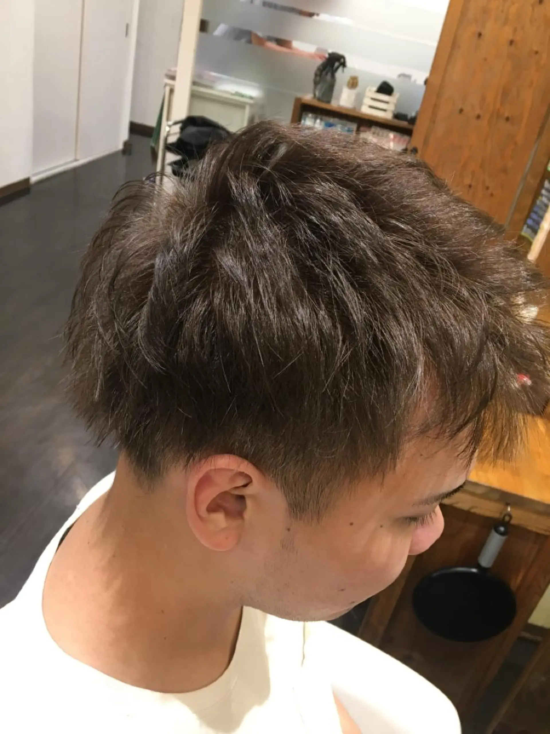 ショート カラー パーマ メンズ 清水 由佳のマツエク・マツパデザイン