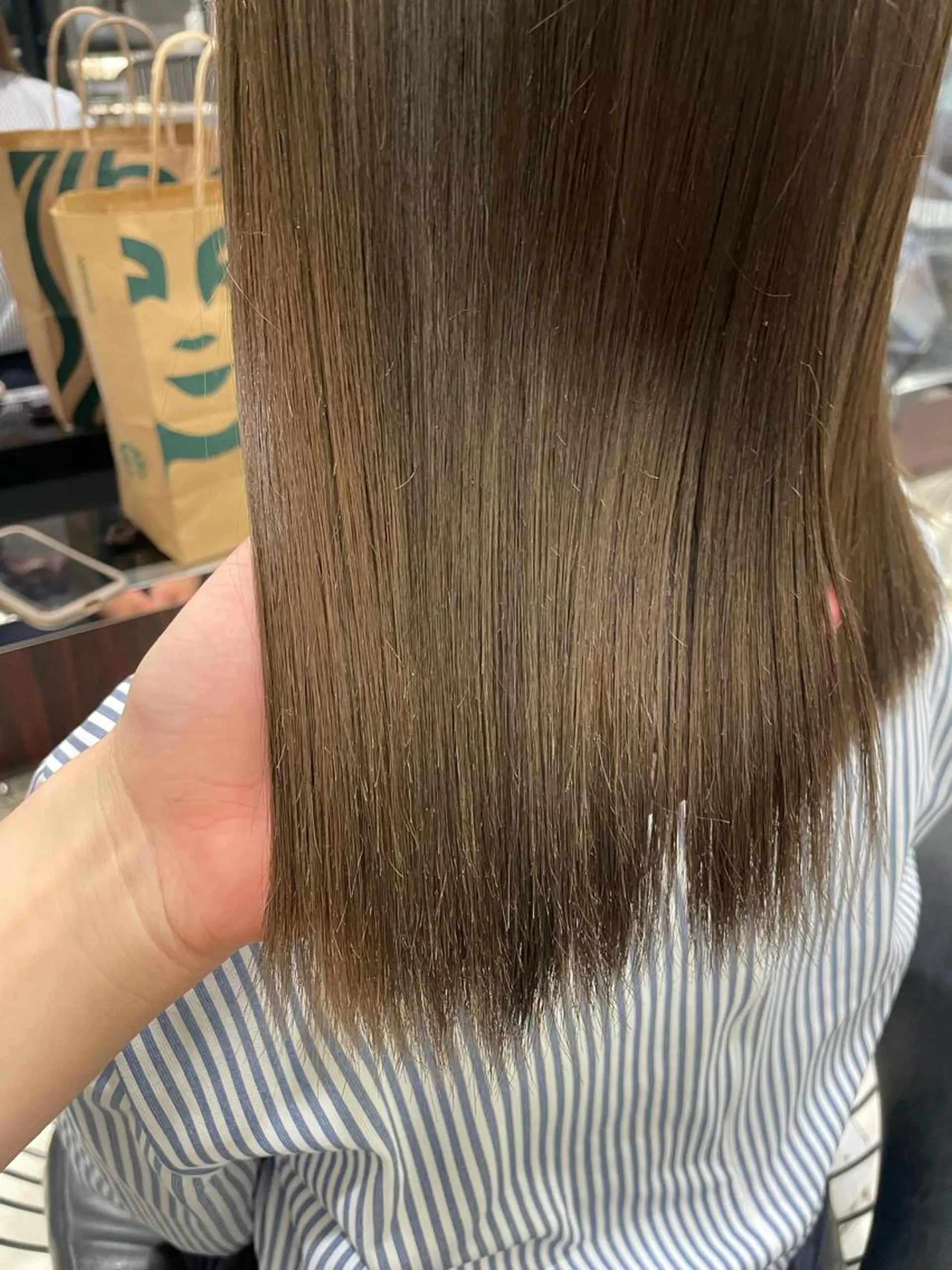 ミディアム 韓国風パーマ/ヘア セット/店長みづきのヘアスタイル