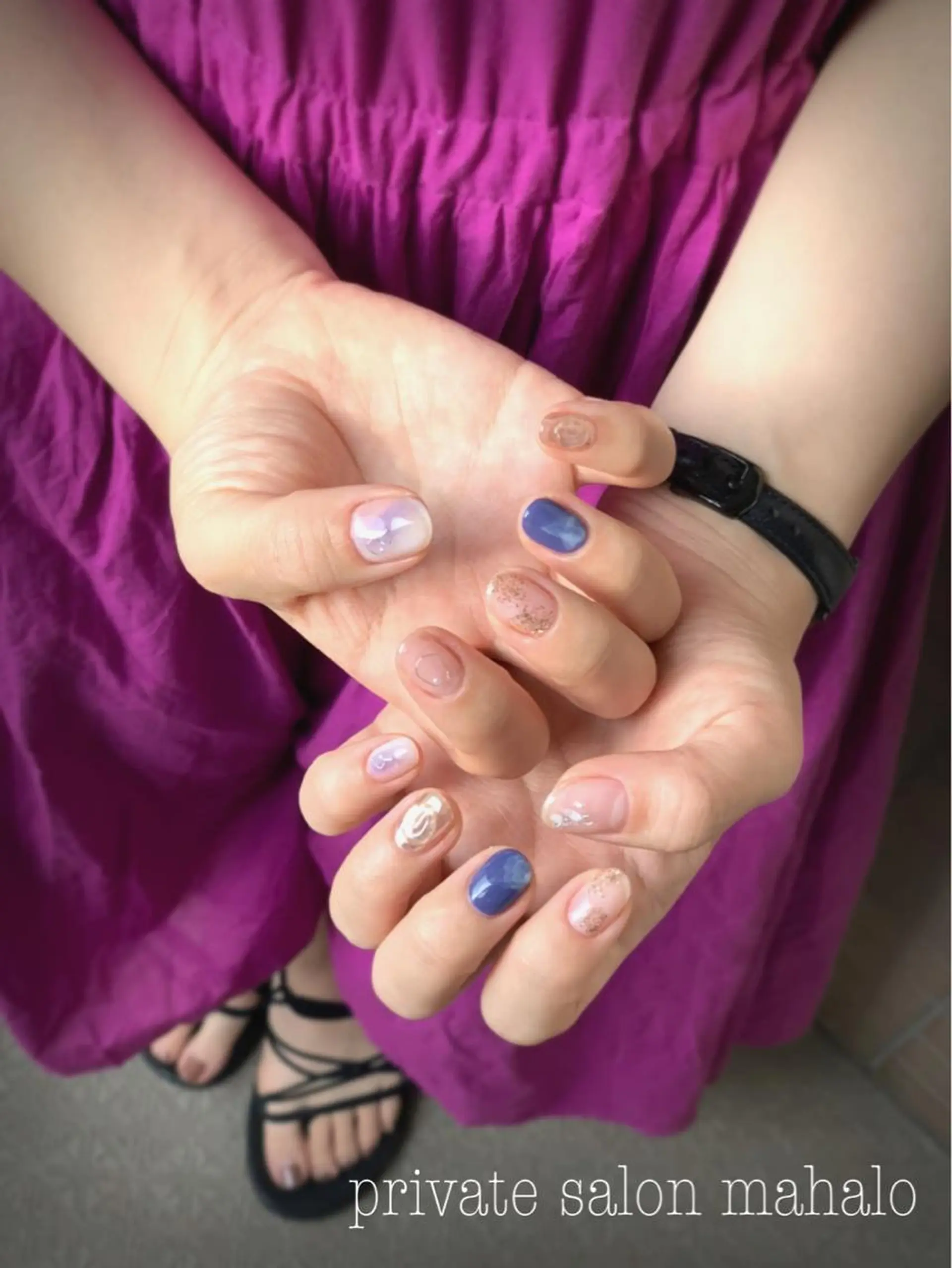 ネイル ニュアンスネイル 💎JADE💎 齊藤沙也香のエステ・リラクイメージ