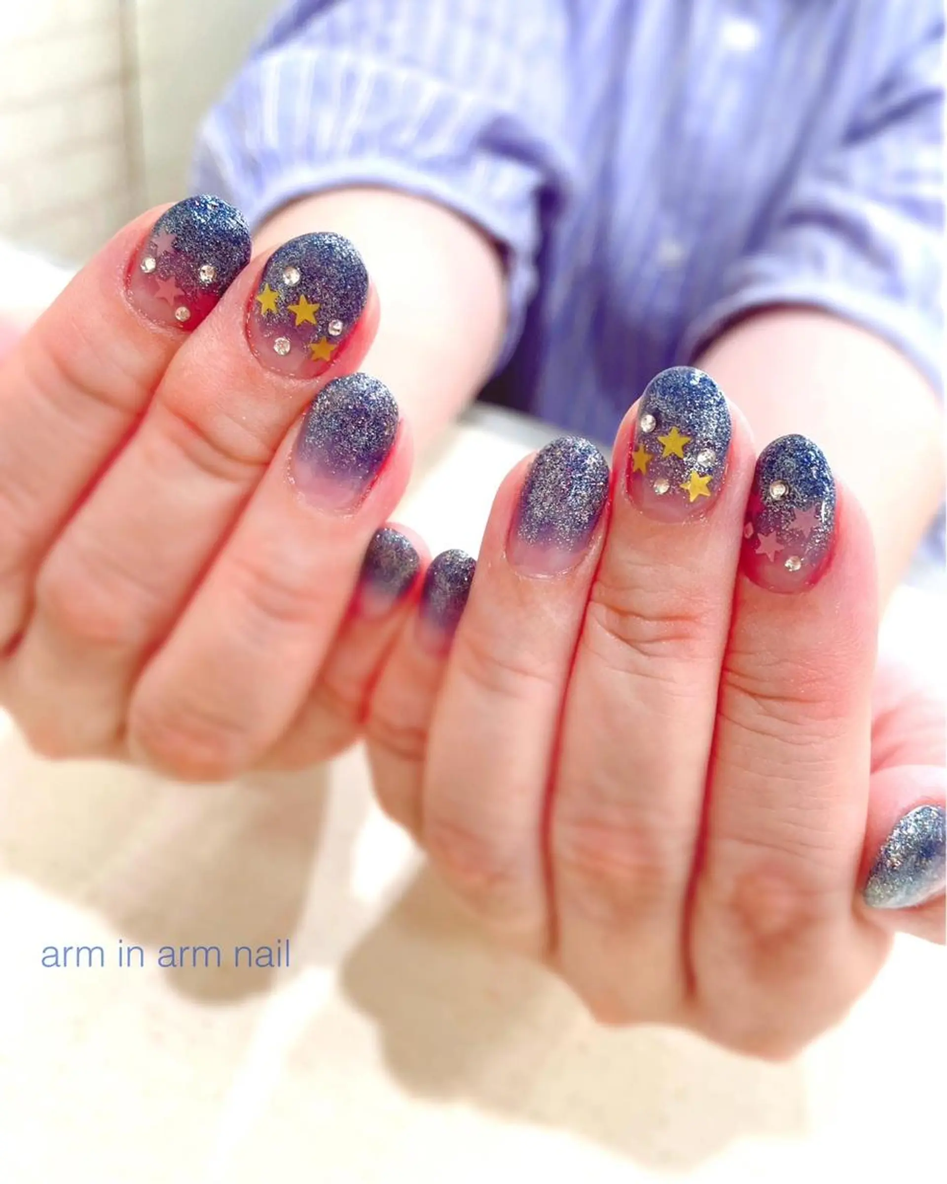 ネイル arm in arm ︎✿Yamamotoのマツエク・マツパデザイン