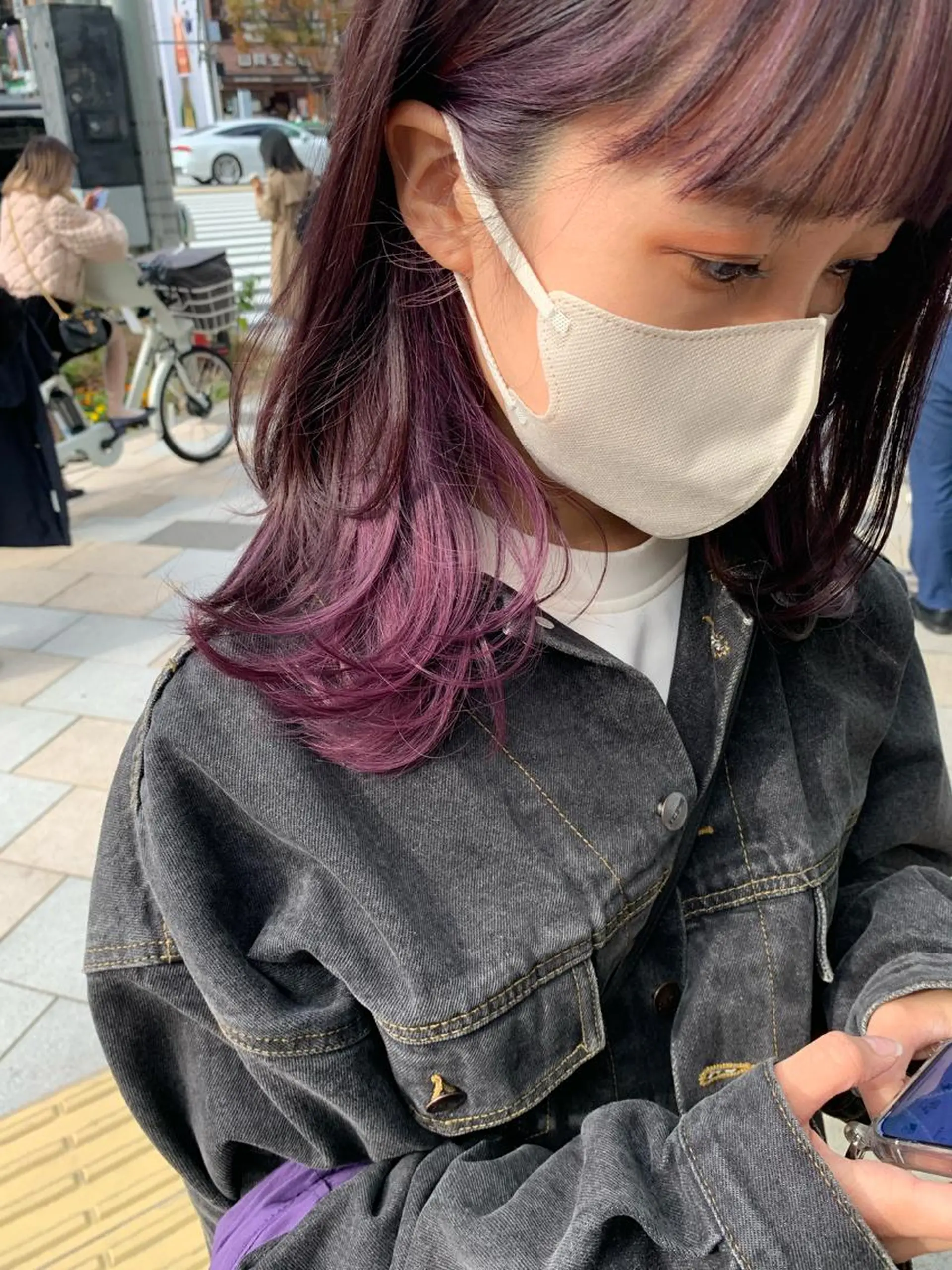 ミディアム カラー i.NAGOYA所属・レイヤーカット🫧 etsuのヘアスタイル