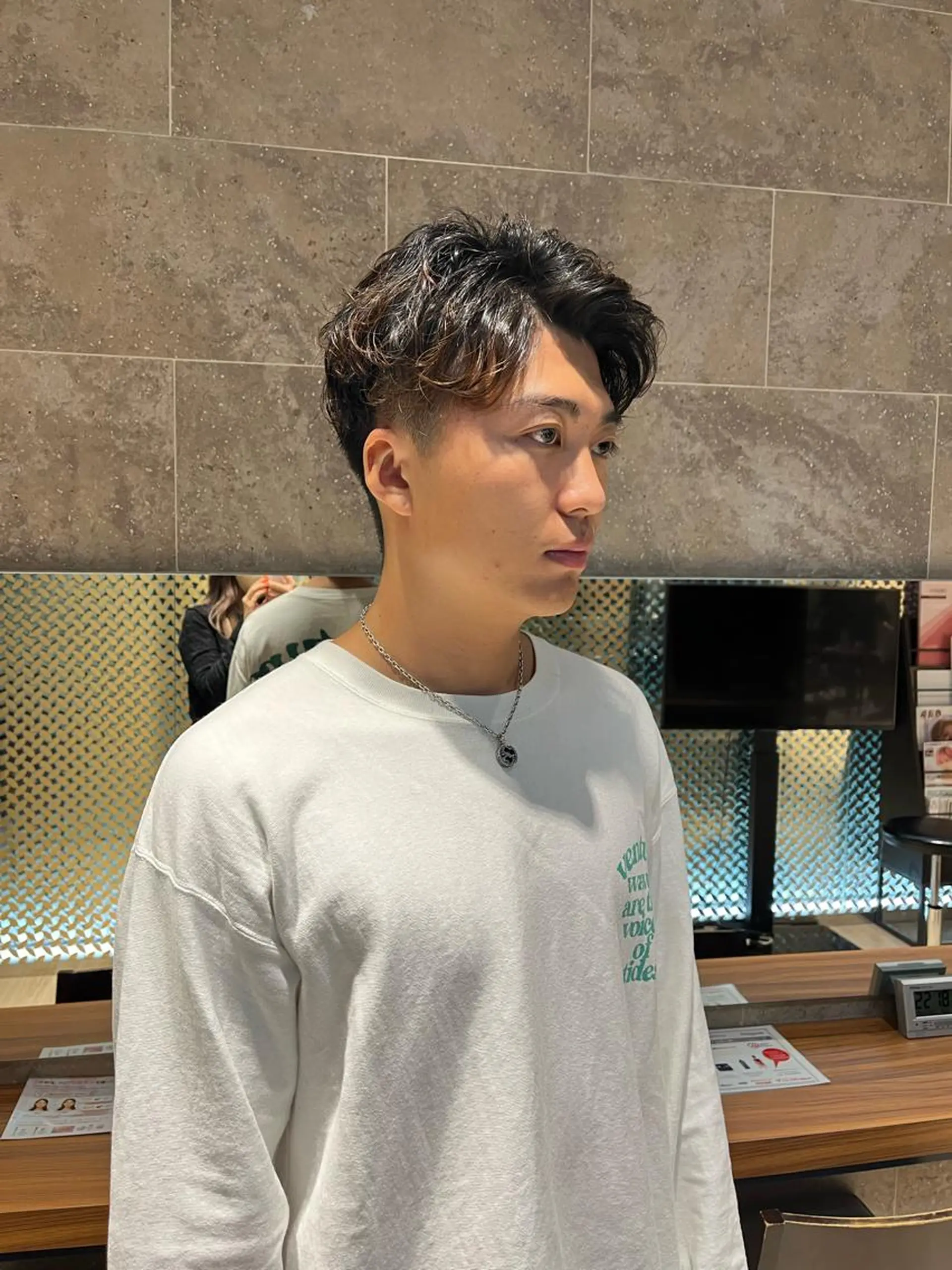 パーマ メンズ メンズパーマ 早朝セット☀️ レイヤー/Momoのヘアスタイル