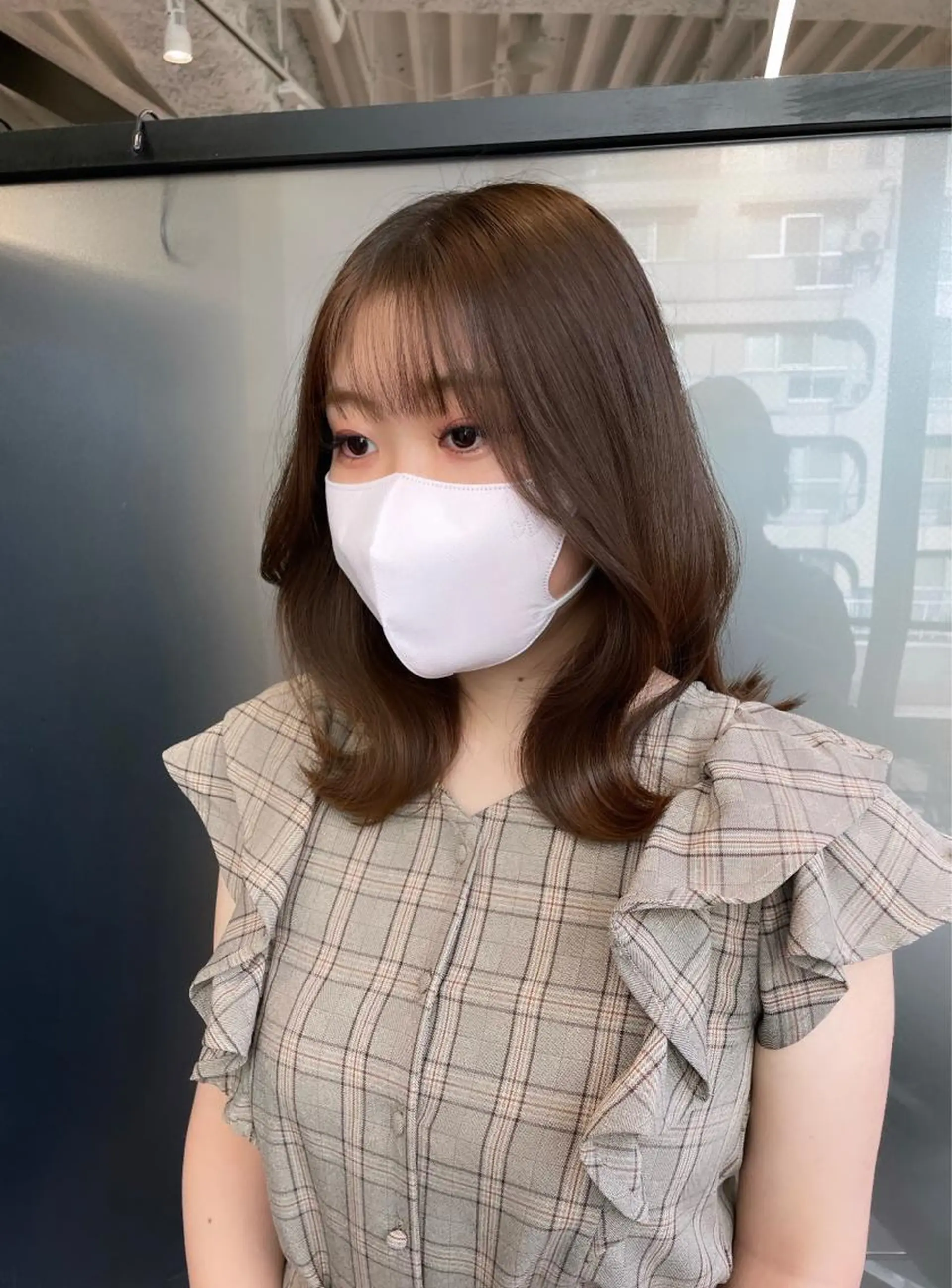 ミディアム カラー 韓国ヘア 店長NEGIのヘアスタイル