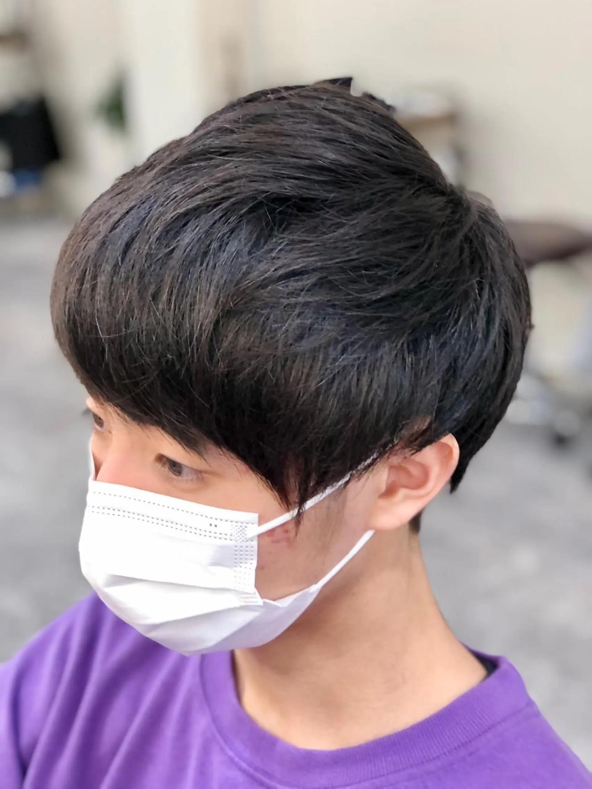 メンズ マッシュ H by Real meのヘアスタイル