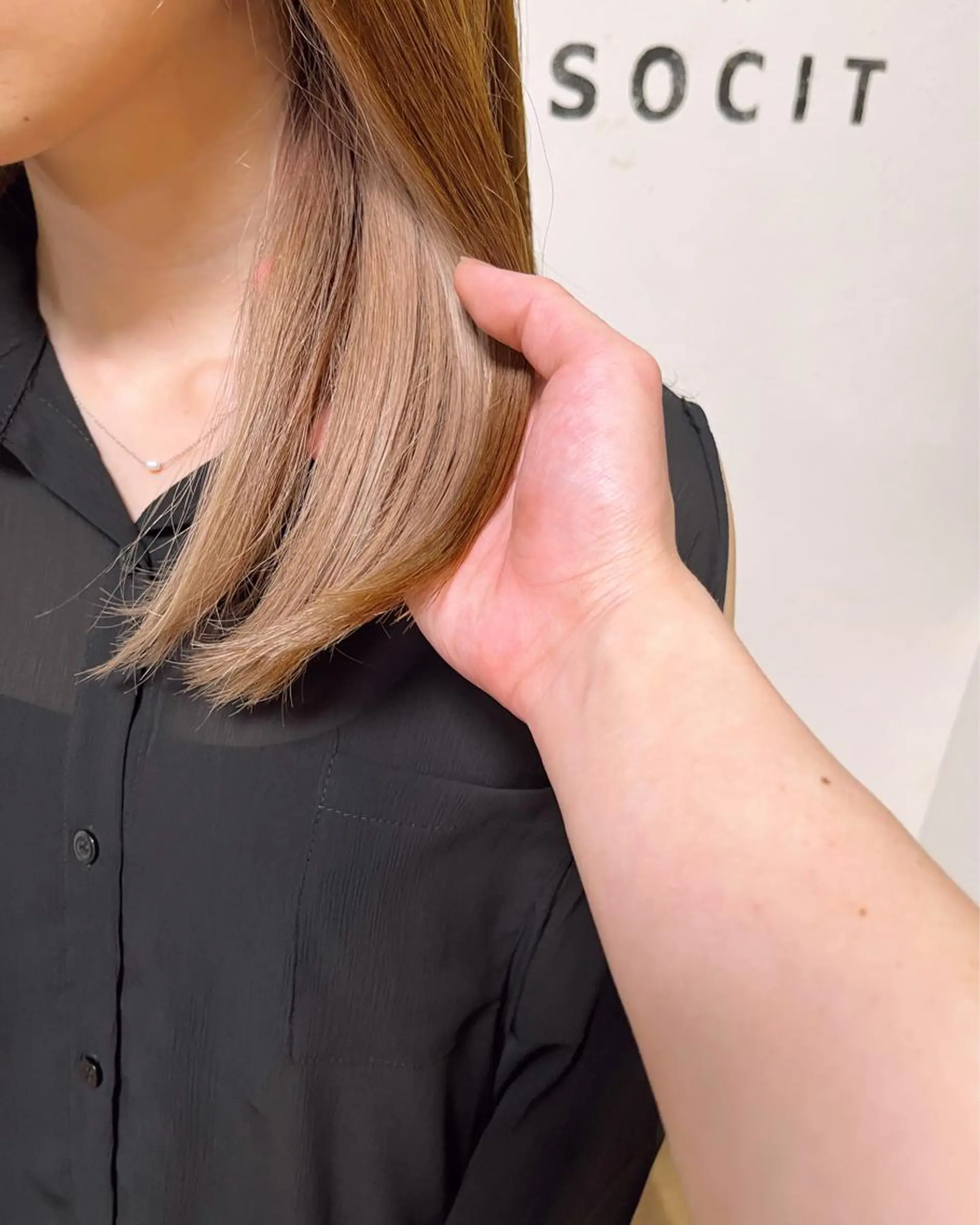 ミディアム 山﨑 大二郎のヘアスタイル