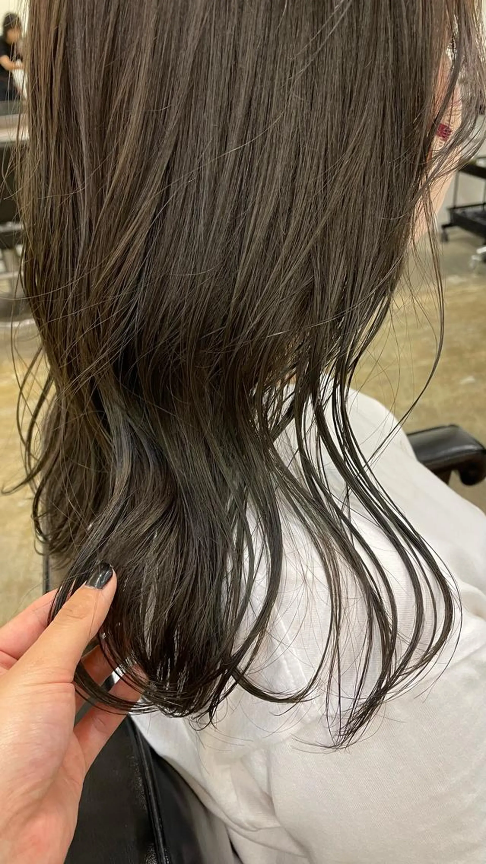 ミディアム カットモデル募集 長谷川のヘアスタイル