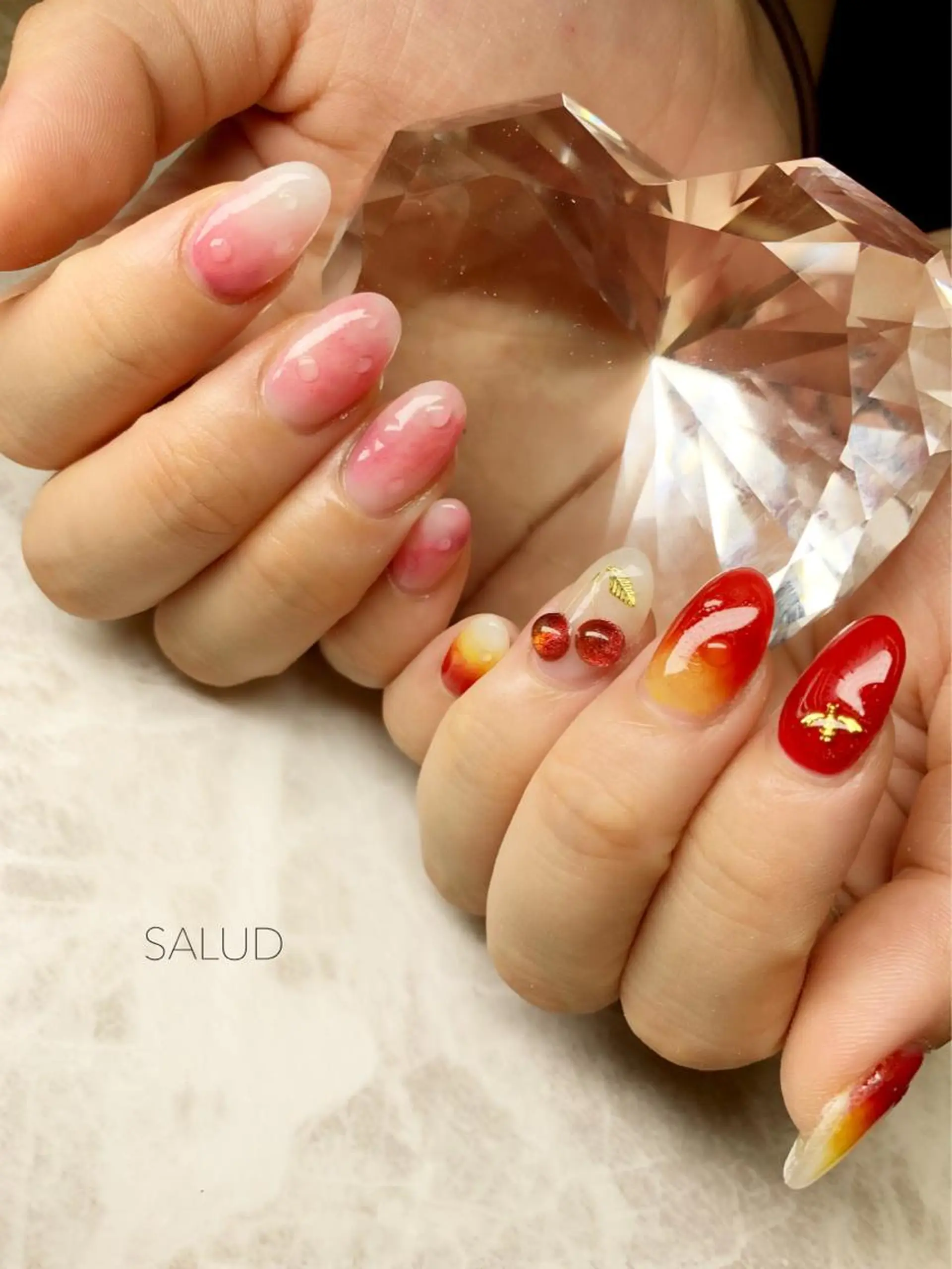 ネイル ハンドネイル Nail Salon SALUDのネイルデザイン