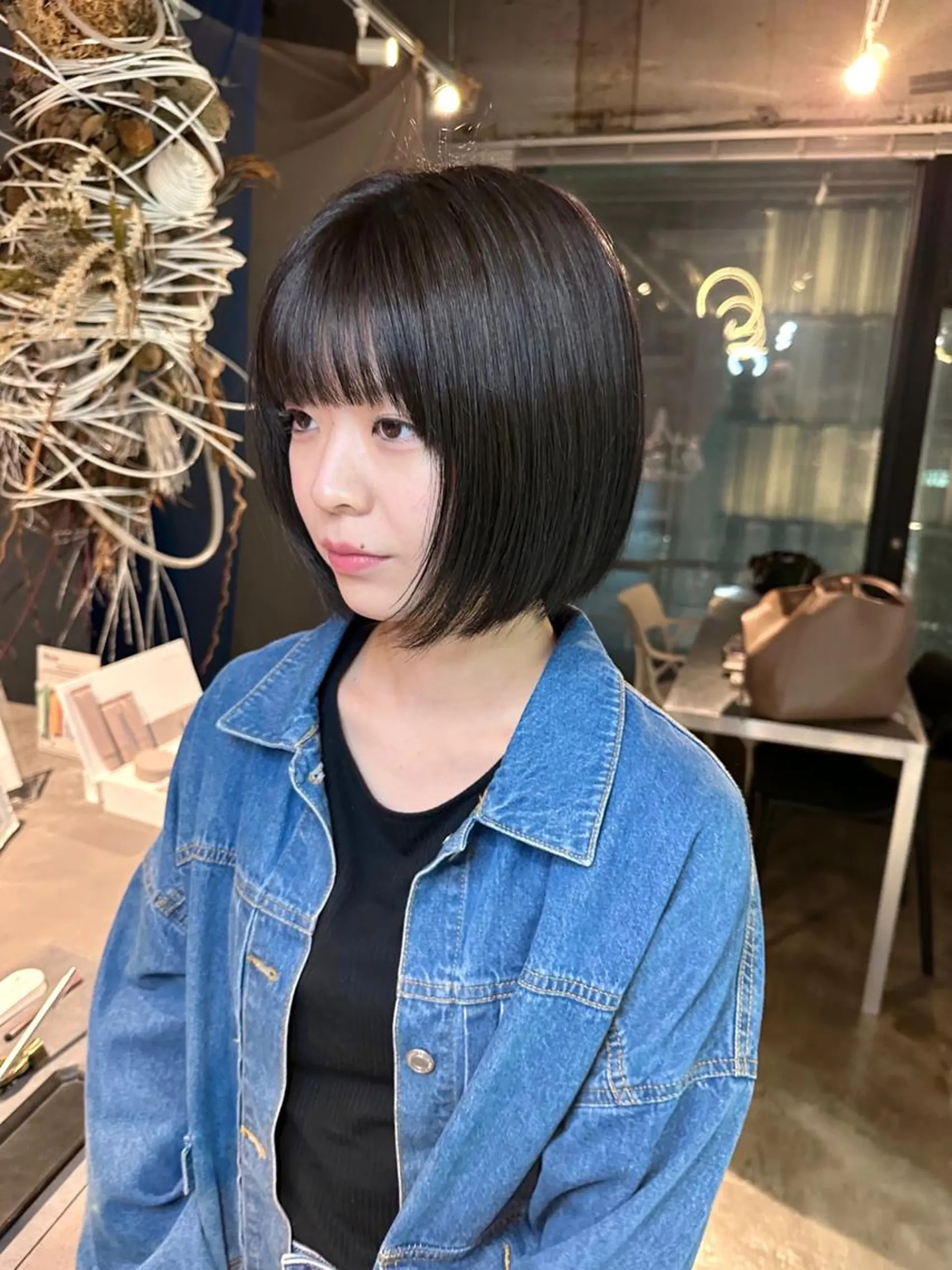ショート 切りっぱなしボブ ボブ 鎌田隆雅　札幌美容師 イトシテ　カットのヘアスタイル