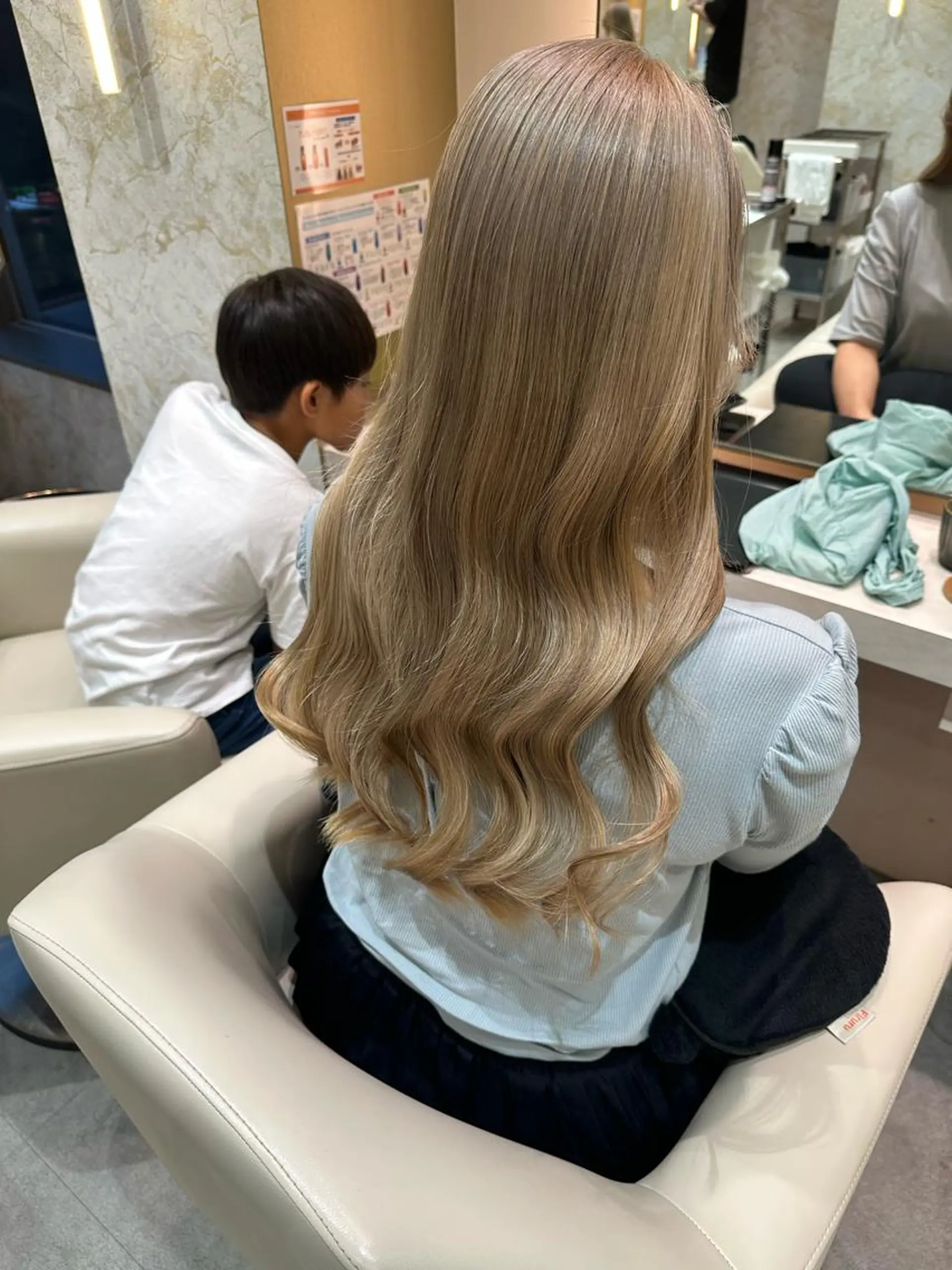 ロング カラー 店長/mao/ 前髪/顔周りカットのヘアスタイル