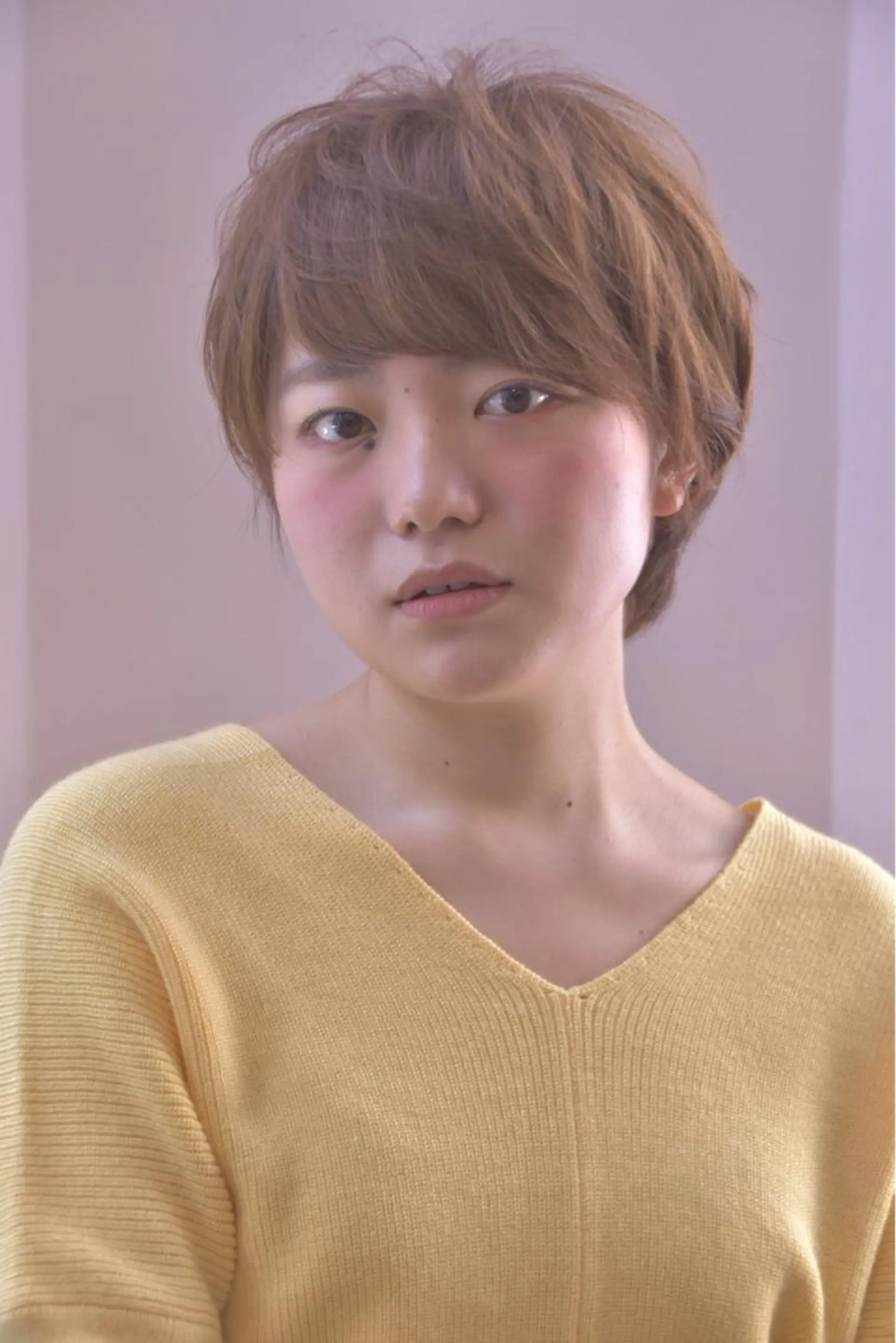 ショート ショートヘア 五十嵐ゆり 美髪カラー　武蔵小杉のヘアスタイル