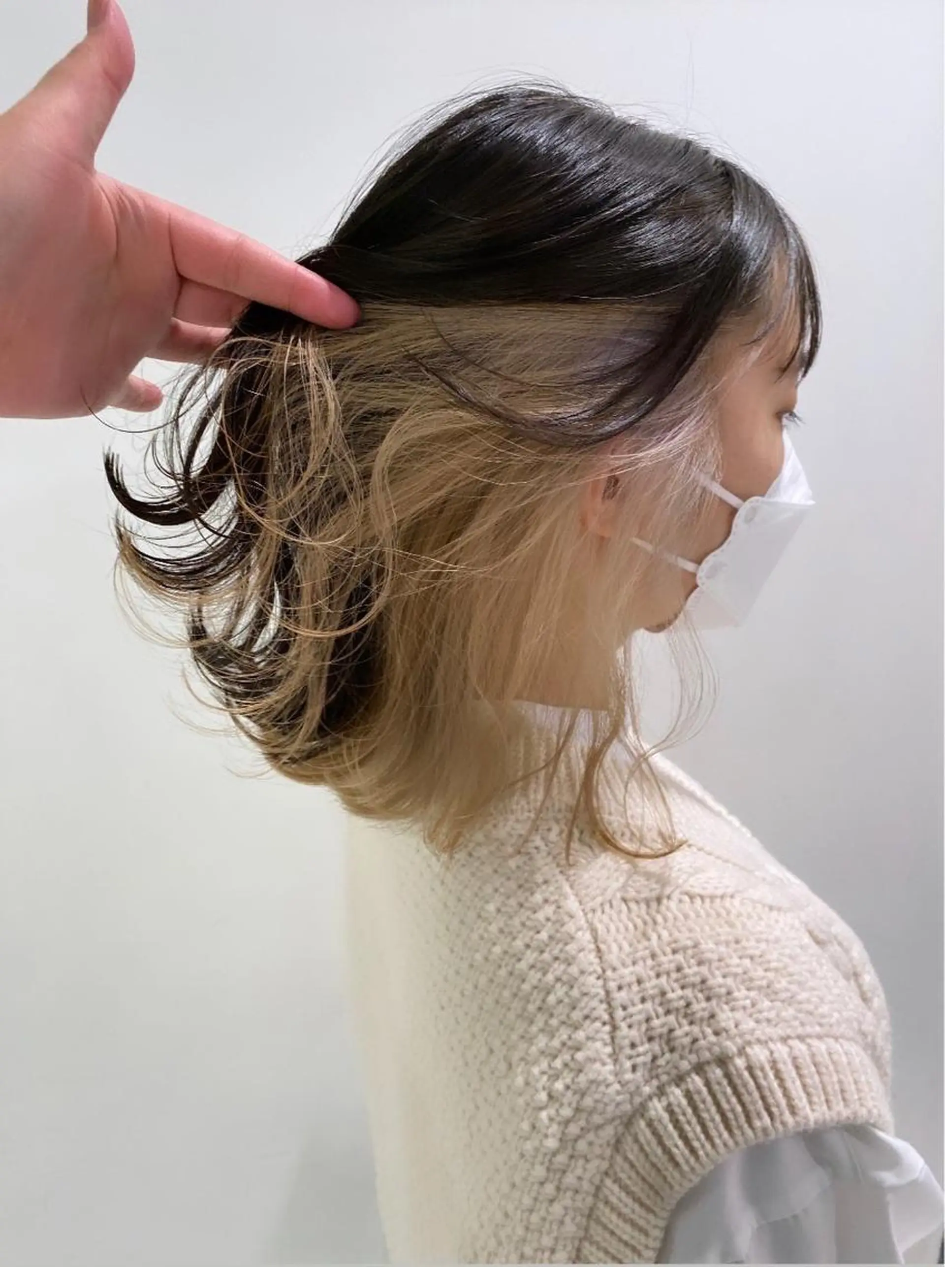 カラー 透明感ベージュ🤎 ナチュラルレイヤーのヘアスタイル