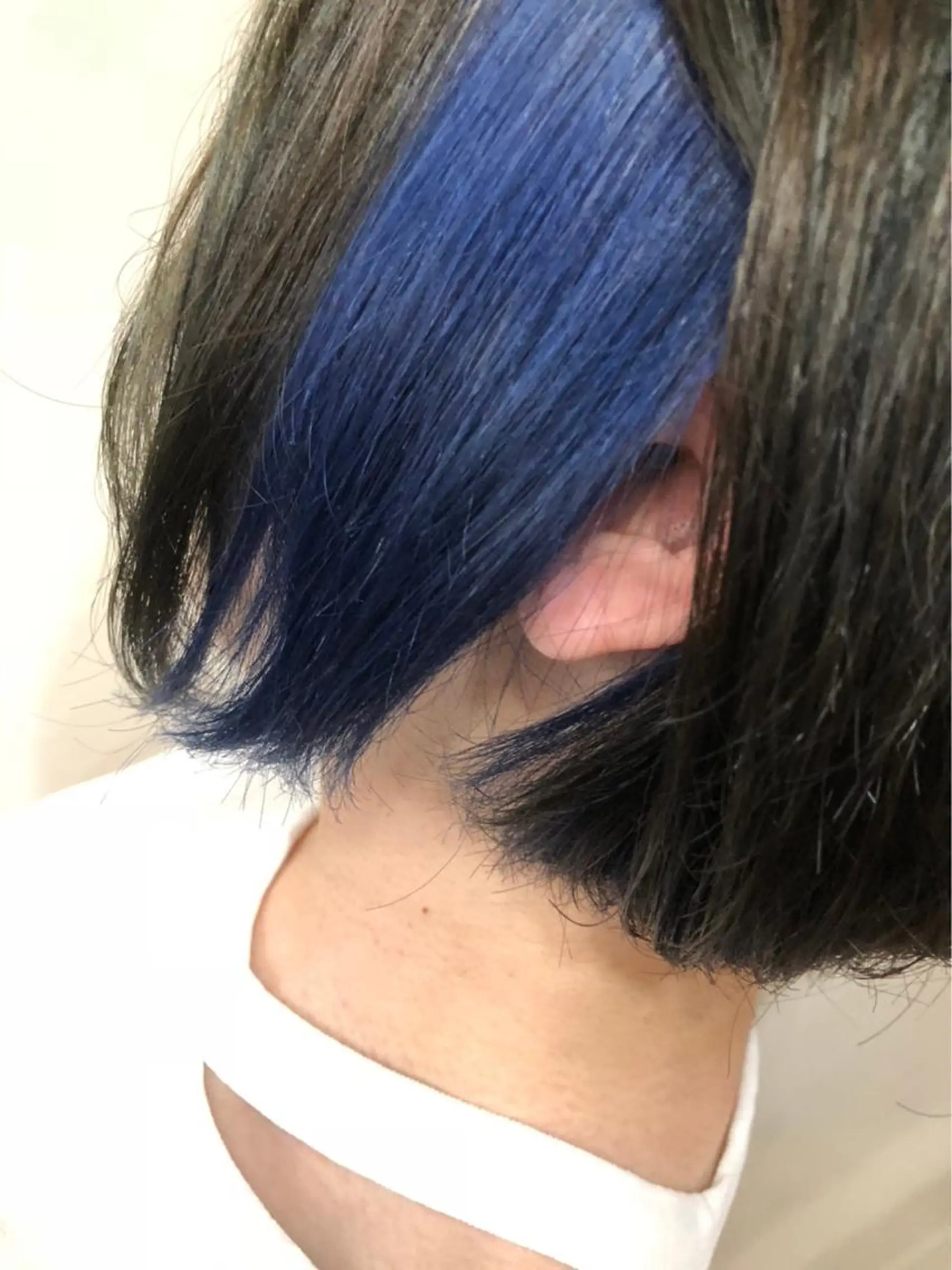 ショート カラー アディクシーカラー アッシュ バレイヤージュ ミストバング ベージュカラー ヘアカラー トリートメント ヘアセット 髪質改善色素改善特化 keiのヘアスタイル