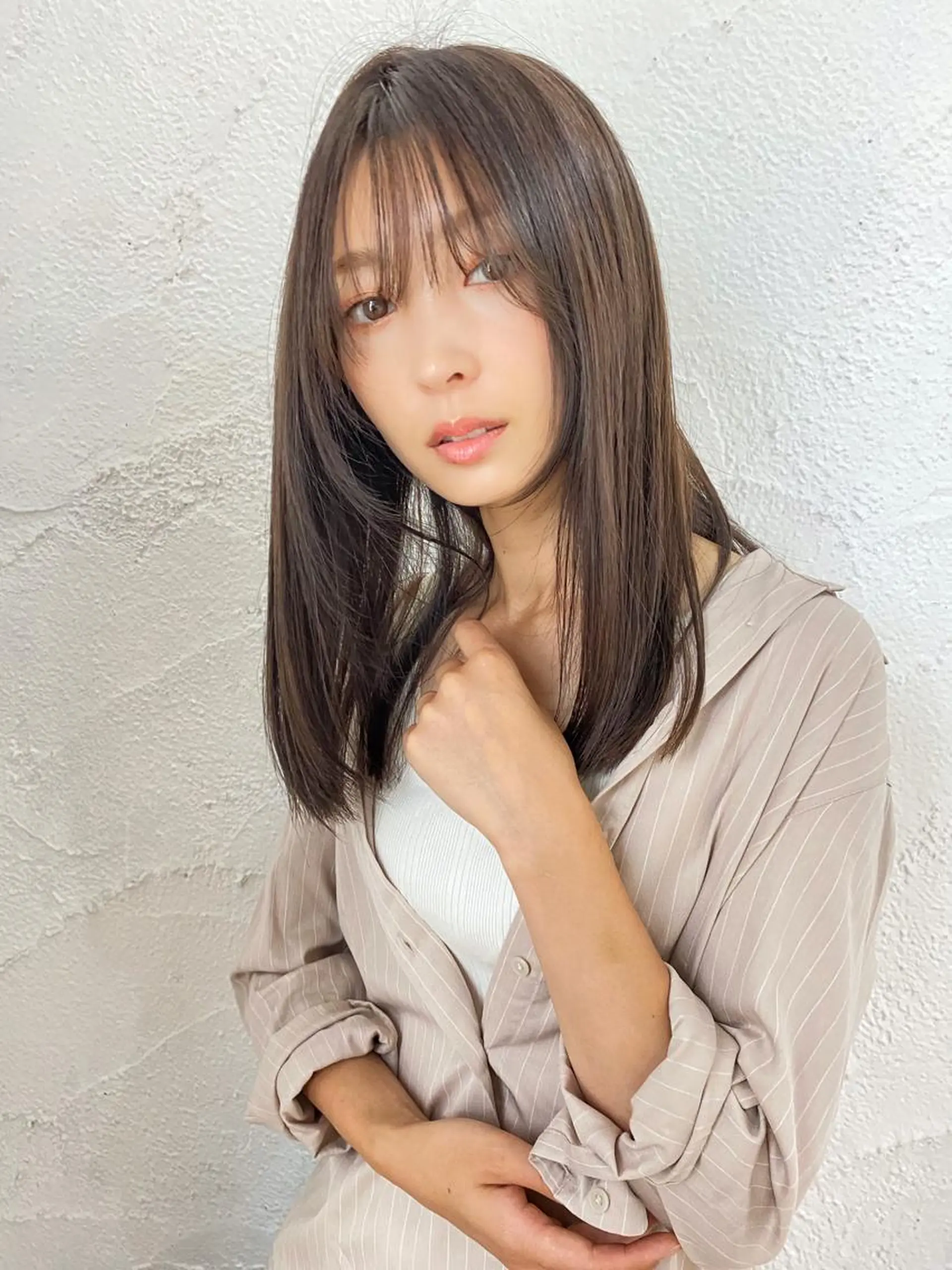 ロング カラー アディクシーカラー ブリーチ 透明感カラー エドルカラー イルミナカラー カット ヘアカラー 縮毛矯正 トリートメント 夜23時まで予約🉑 reverieあきらのヘアスタイル