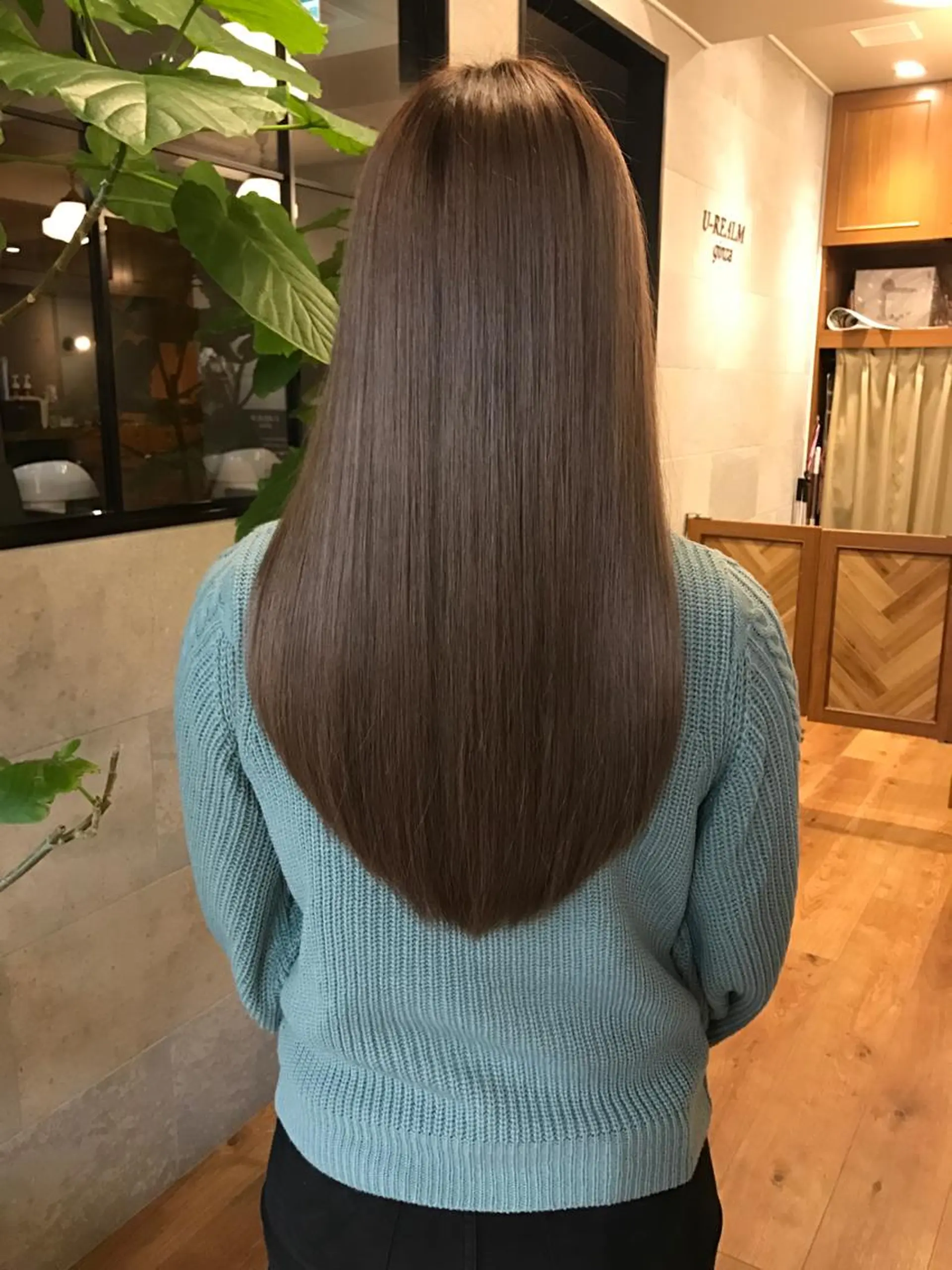 ロング 開發 智也のヘアスタイル