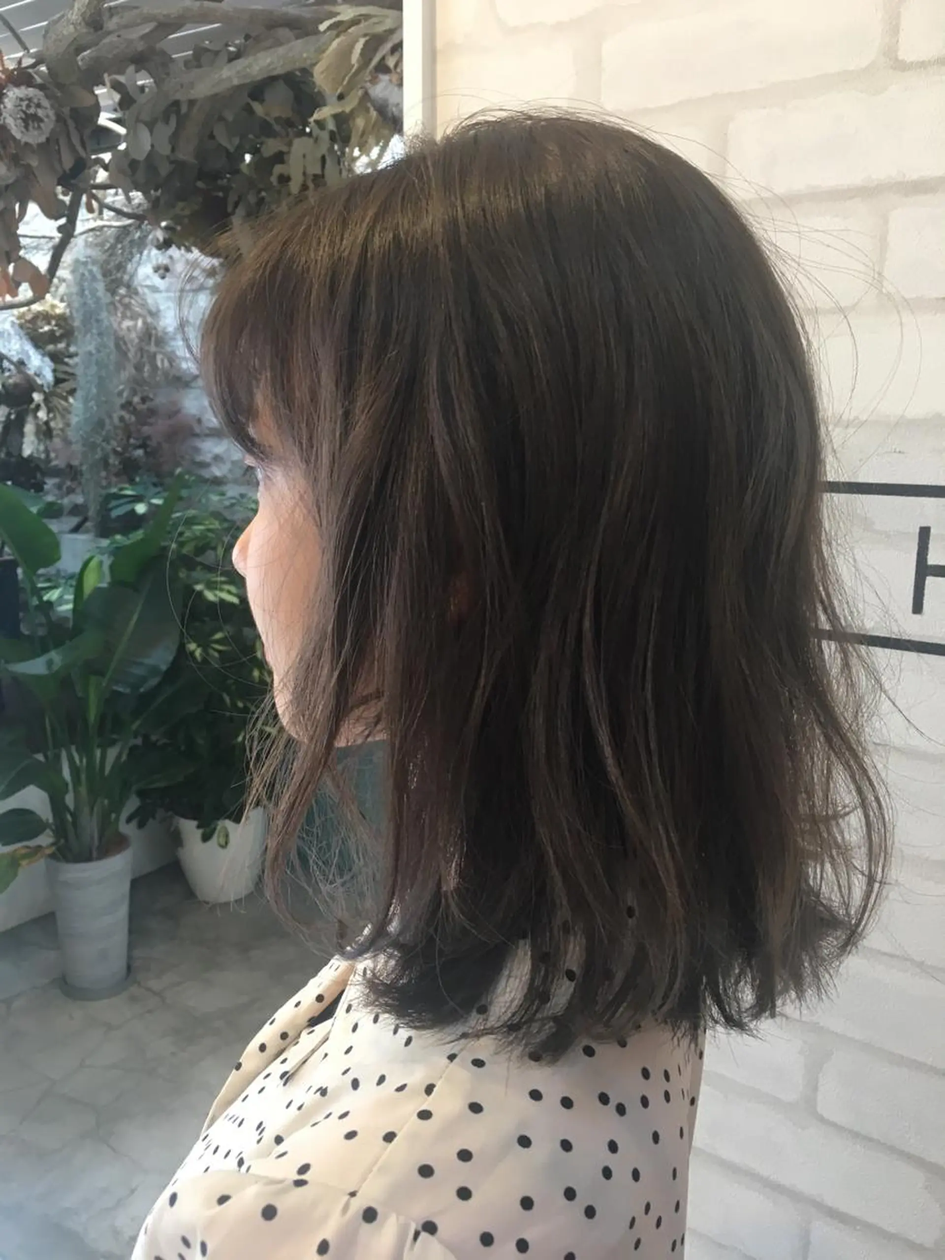 ミディアム カラー iizuka akiのヘアスタイル